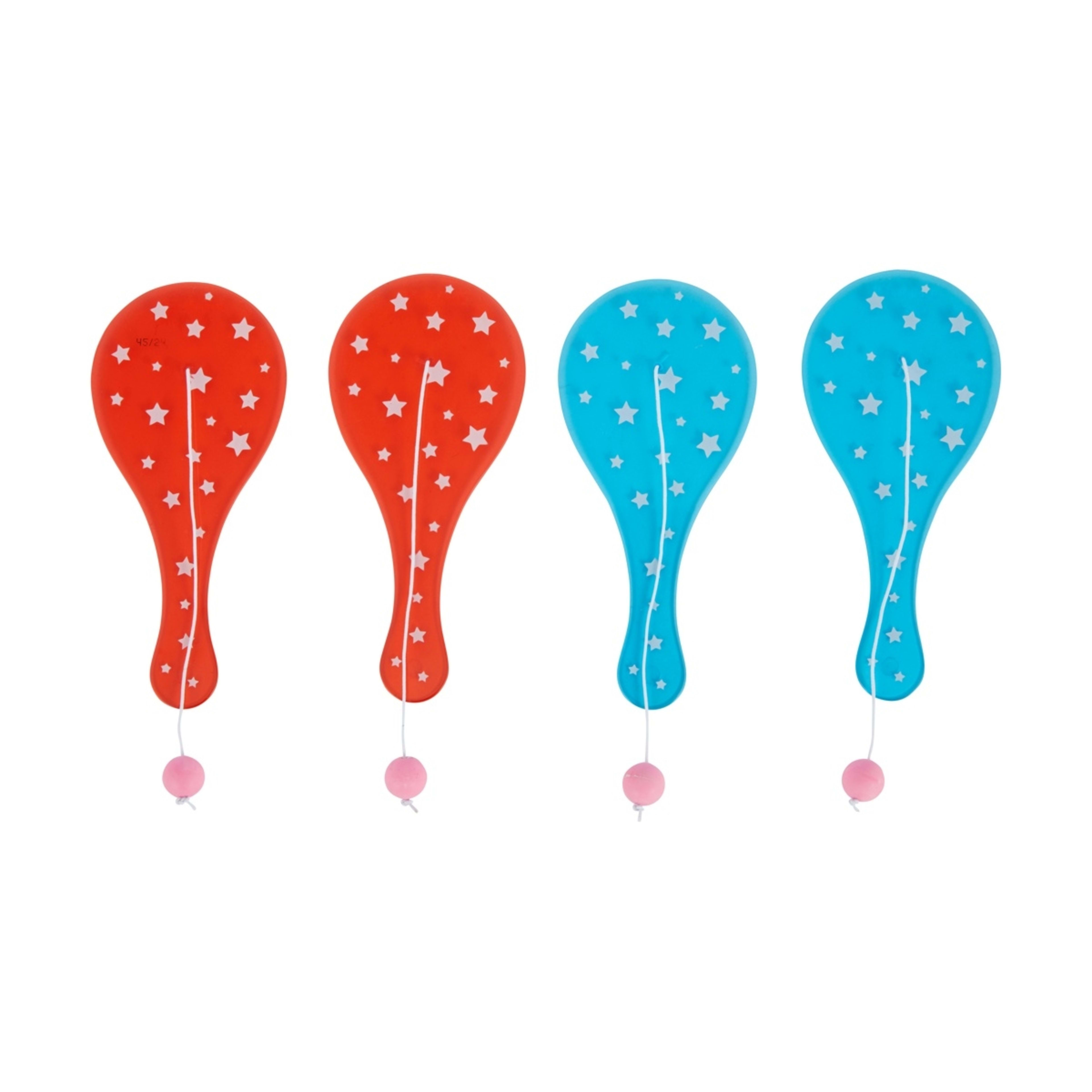 1 4 Piece Paddle Ball Favours, 1 of 4