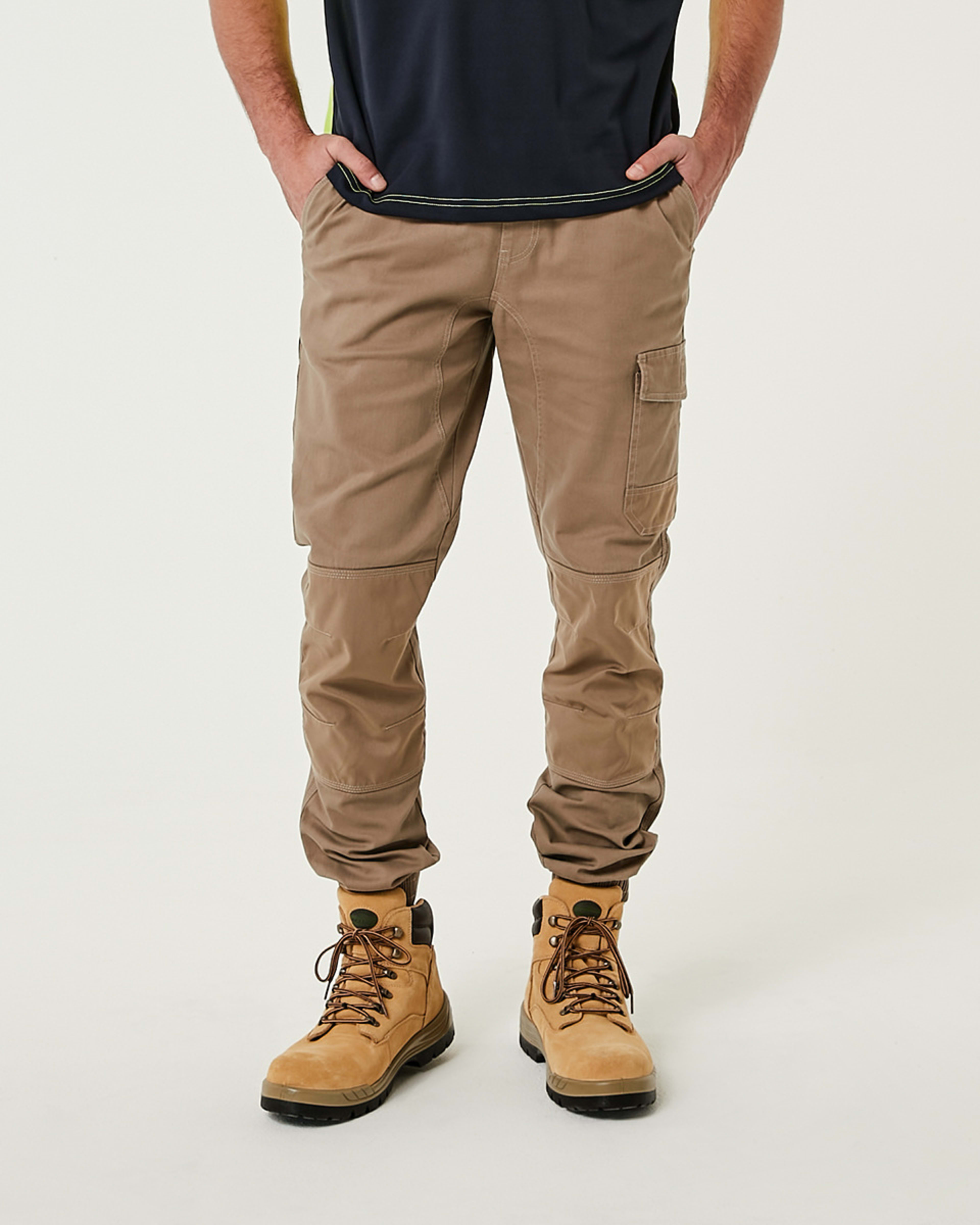 1 Cuff Work Joggers DESERT TAUPE, 1 of 8