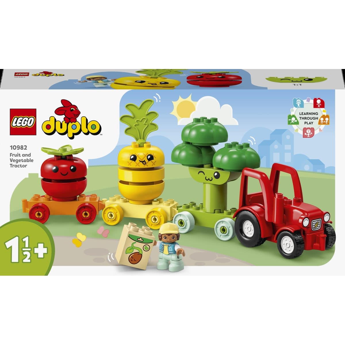 LEGO DUPLO Creative Play Fruit and Vegetable Tractor 10982 Kmart