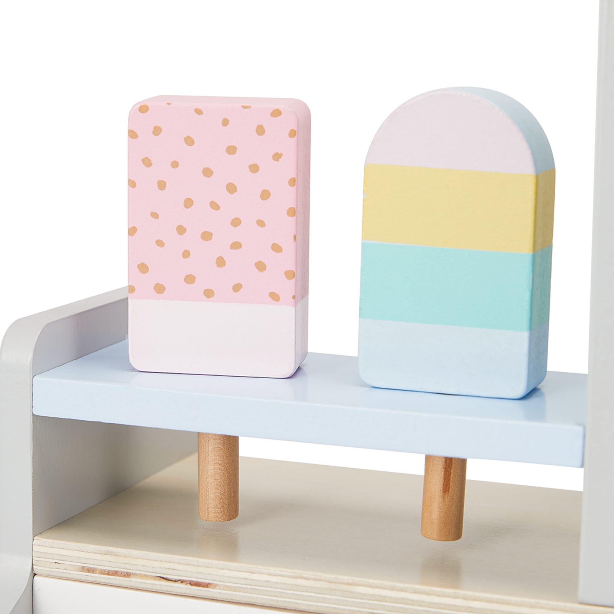 18 Piece Wooden IceCream Shop Kmart