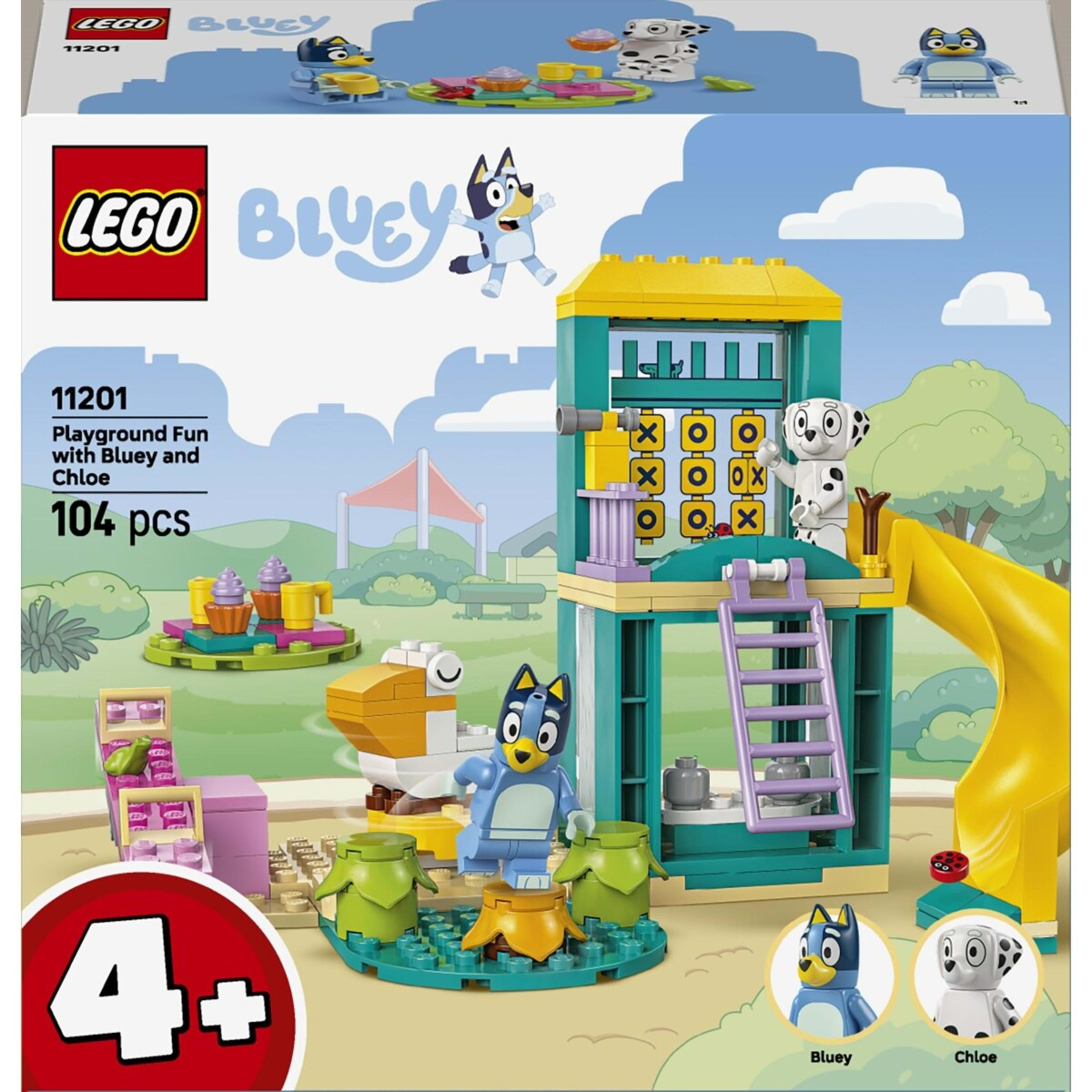 1 LEGO Bluey Playground Fun with Bluey and Chloe 11201