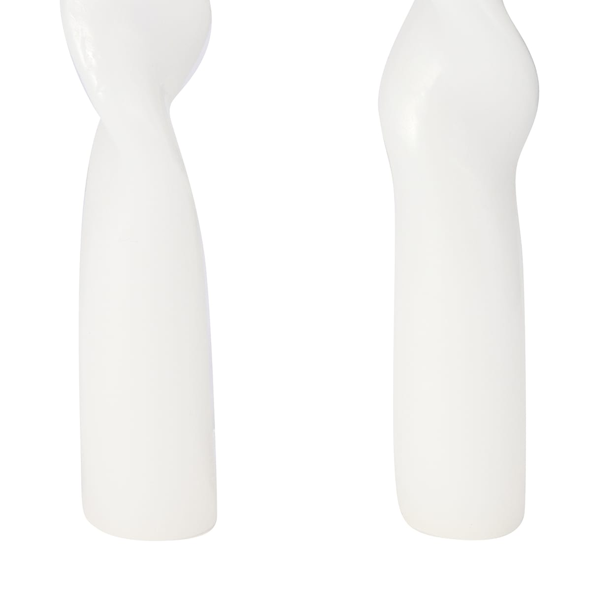 2 Pack Twist White Taper Candles Kmart