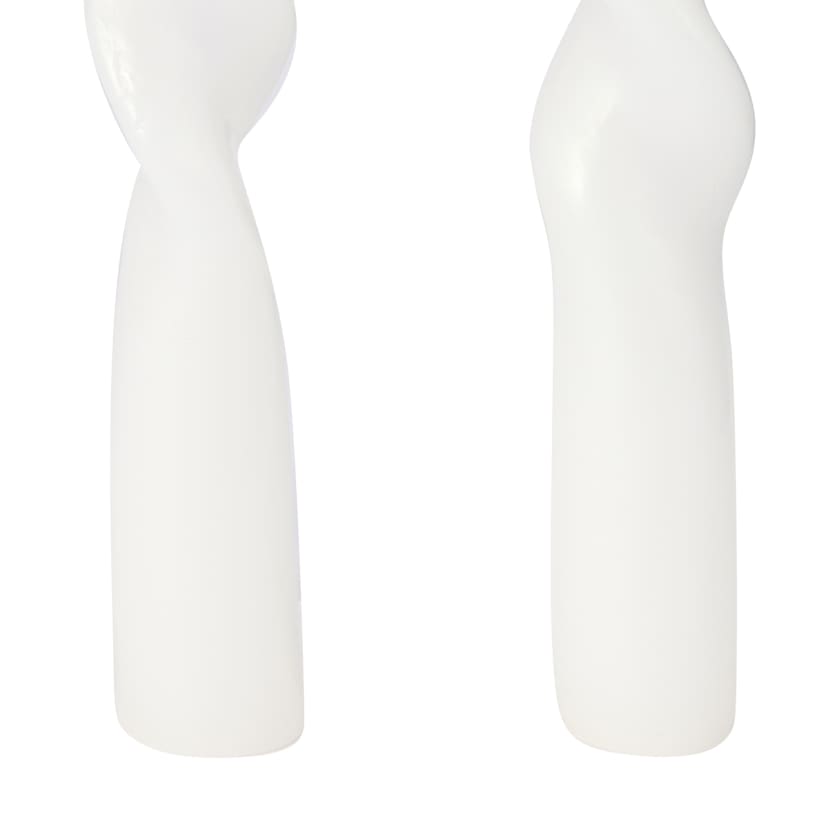 2 Pack Twist White Taper Candles Kmart