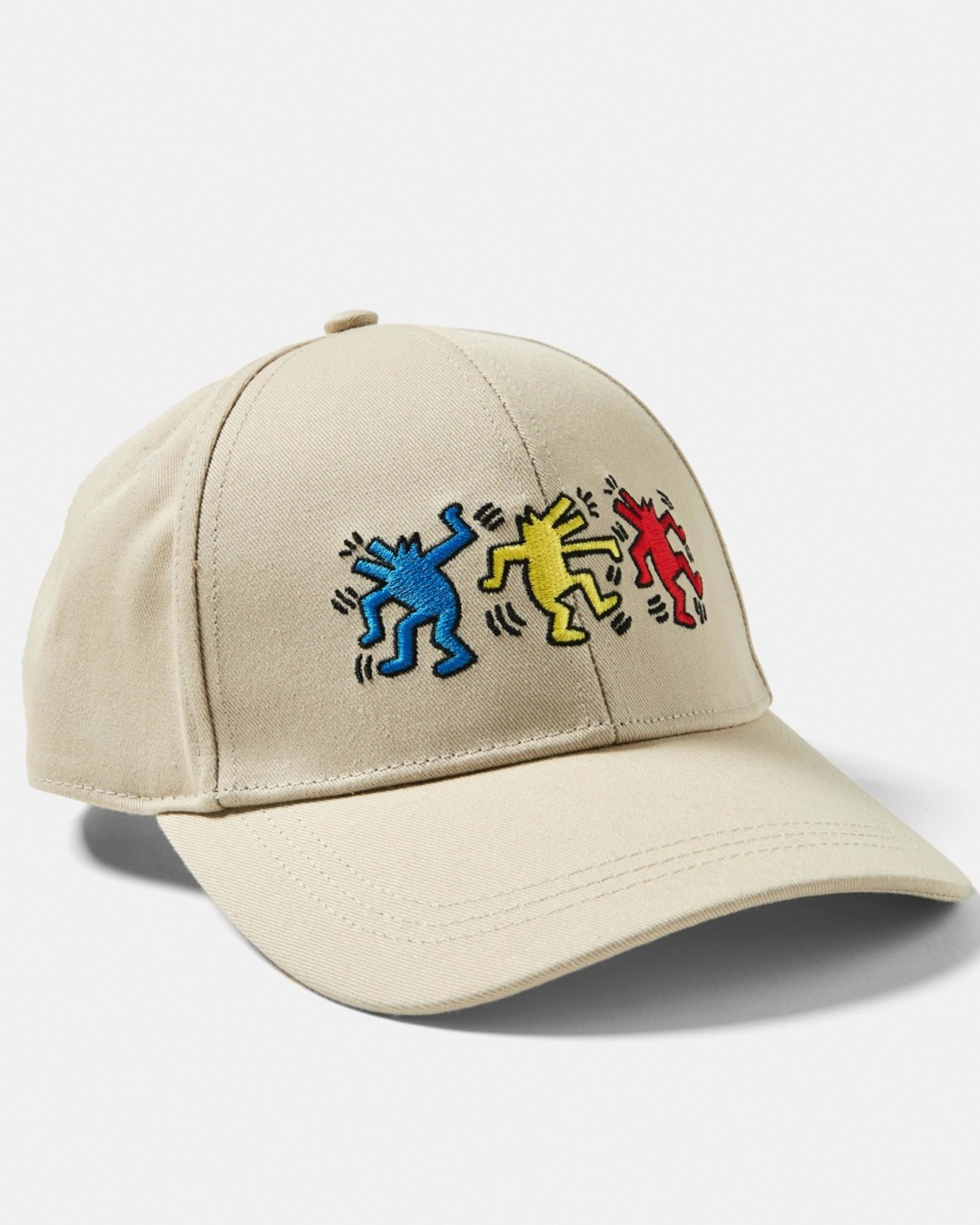 1 License Dad Cap BEIGE KIETH HARING, 1 of 3