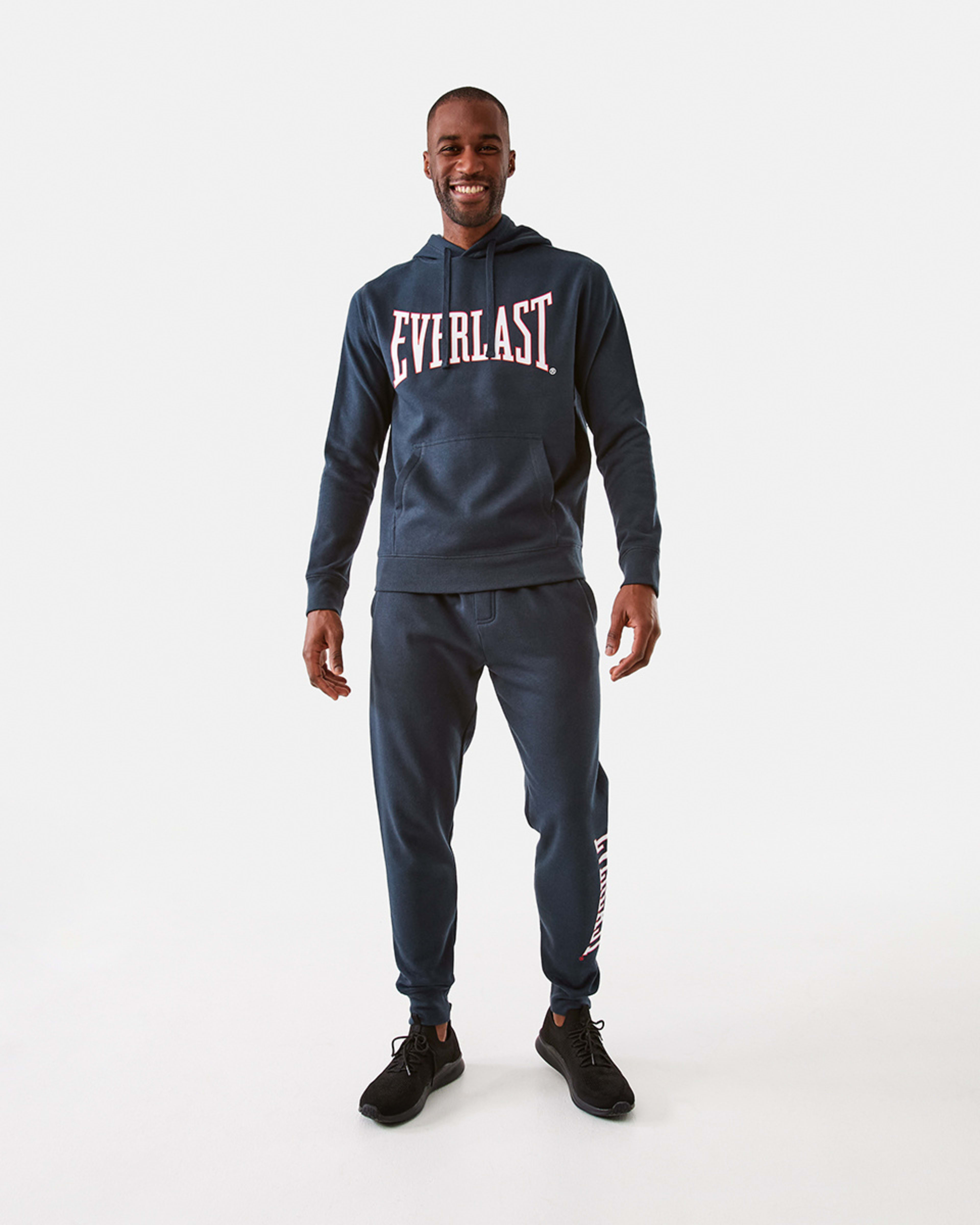 7 Everlast Mens Classic Sport Hoodie Navy, 7 of 7