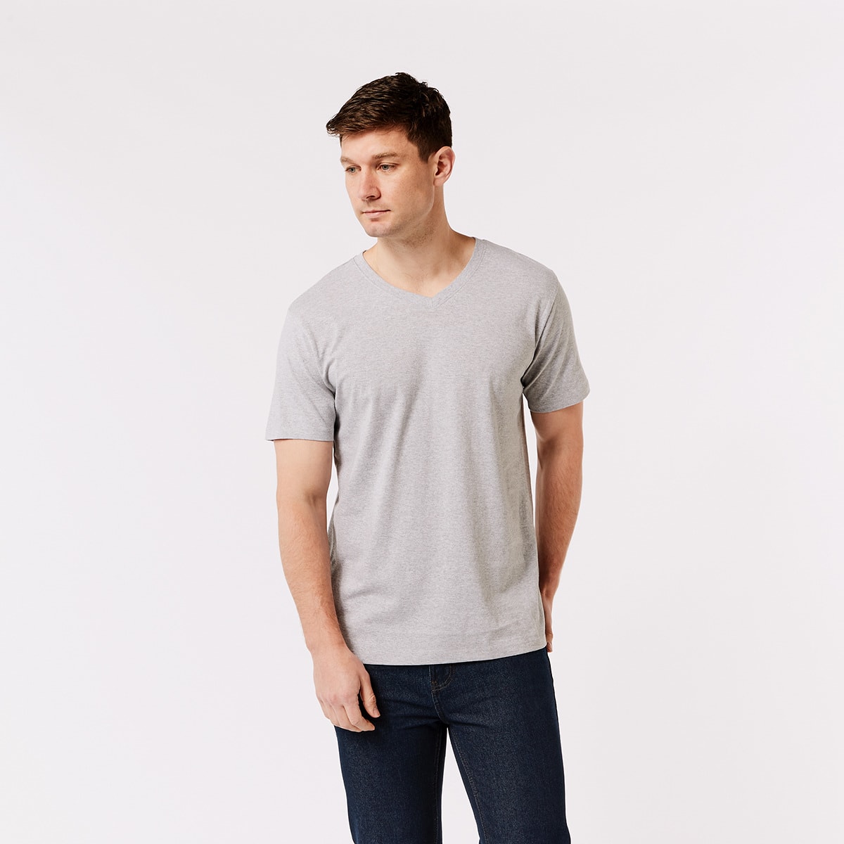 Plain V-Neck Tee - Kmart