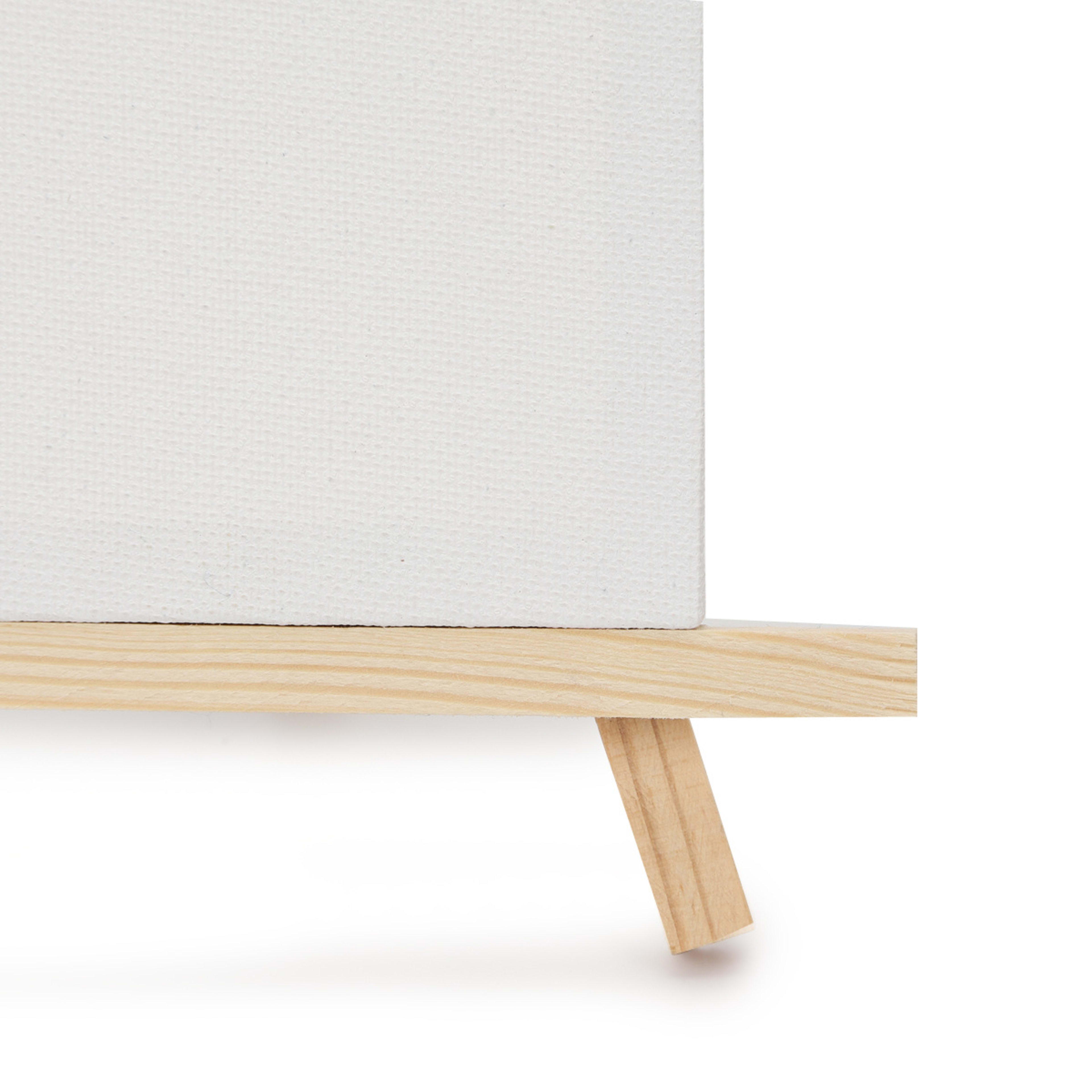 5 Pack Mini Easel and Canvas Kmart