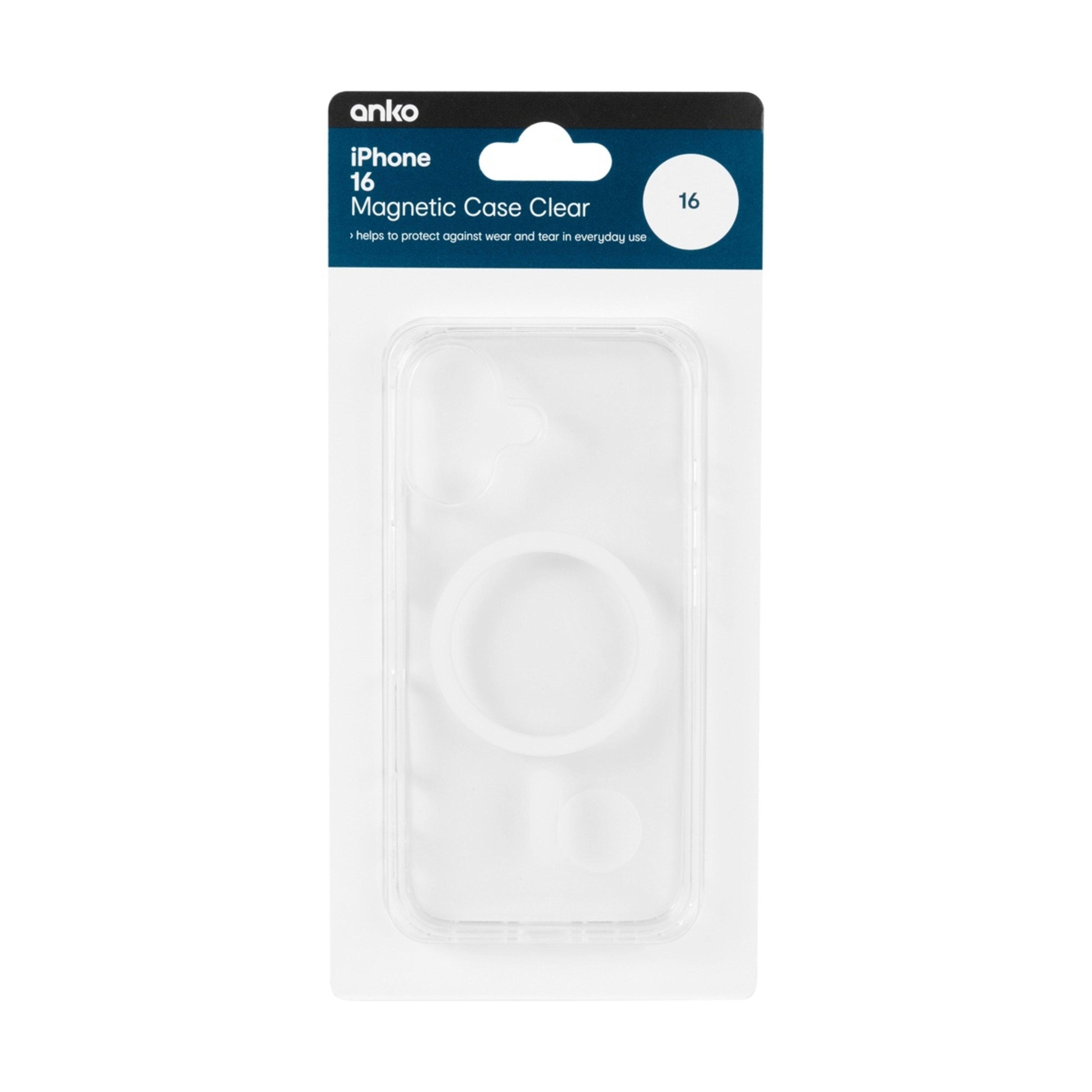 6 iPhone 16 Magnetic Case - Clear, 6 of 6