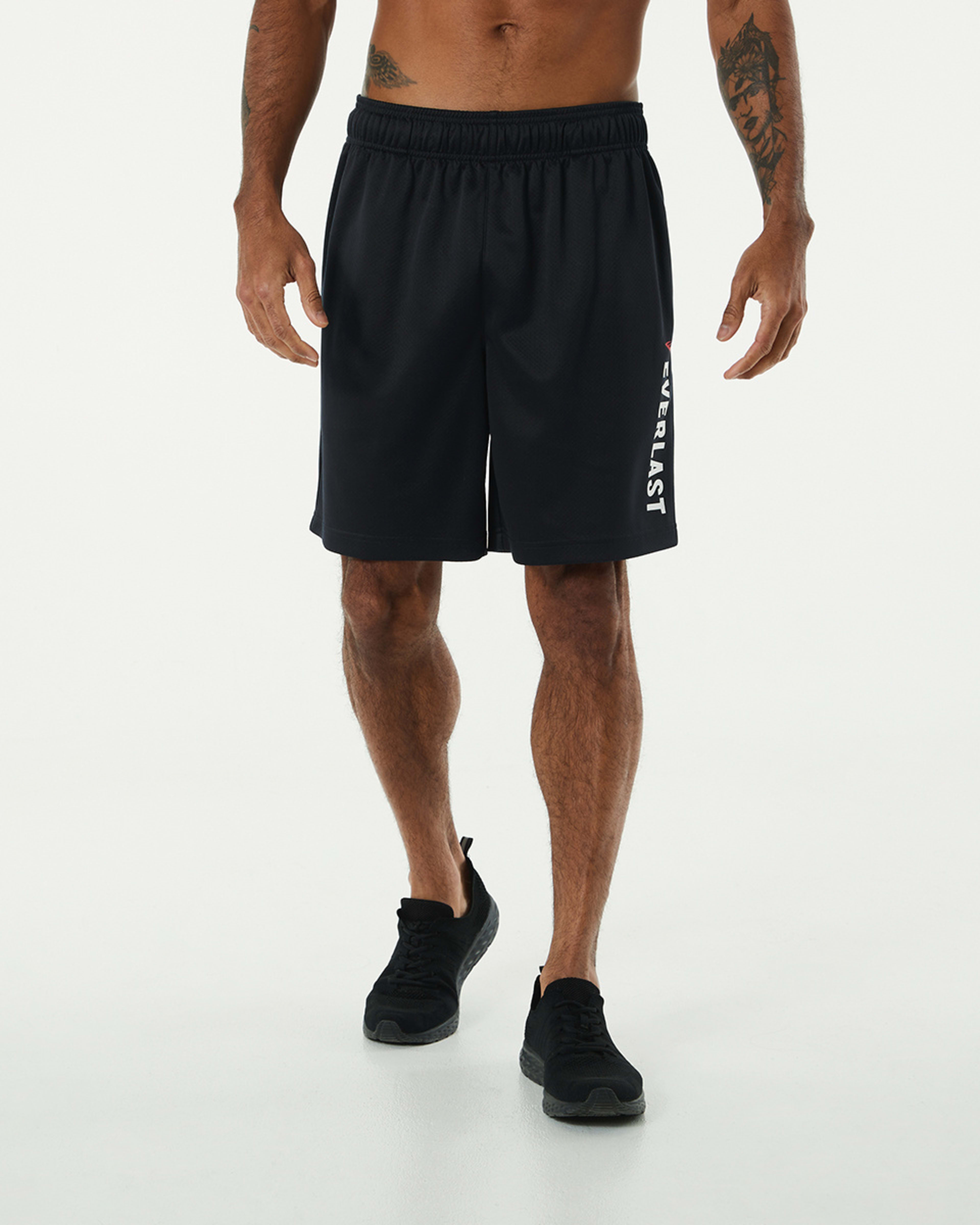 Active Everlast Mens Mesh Panelled Shorts - Kmart