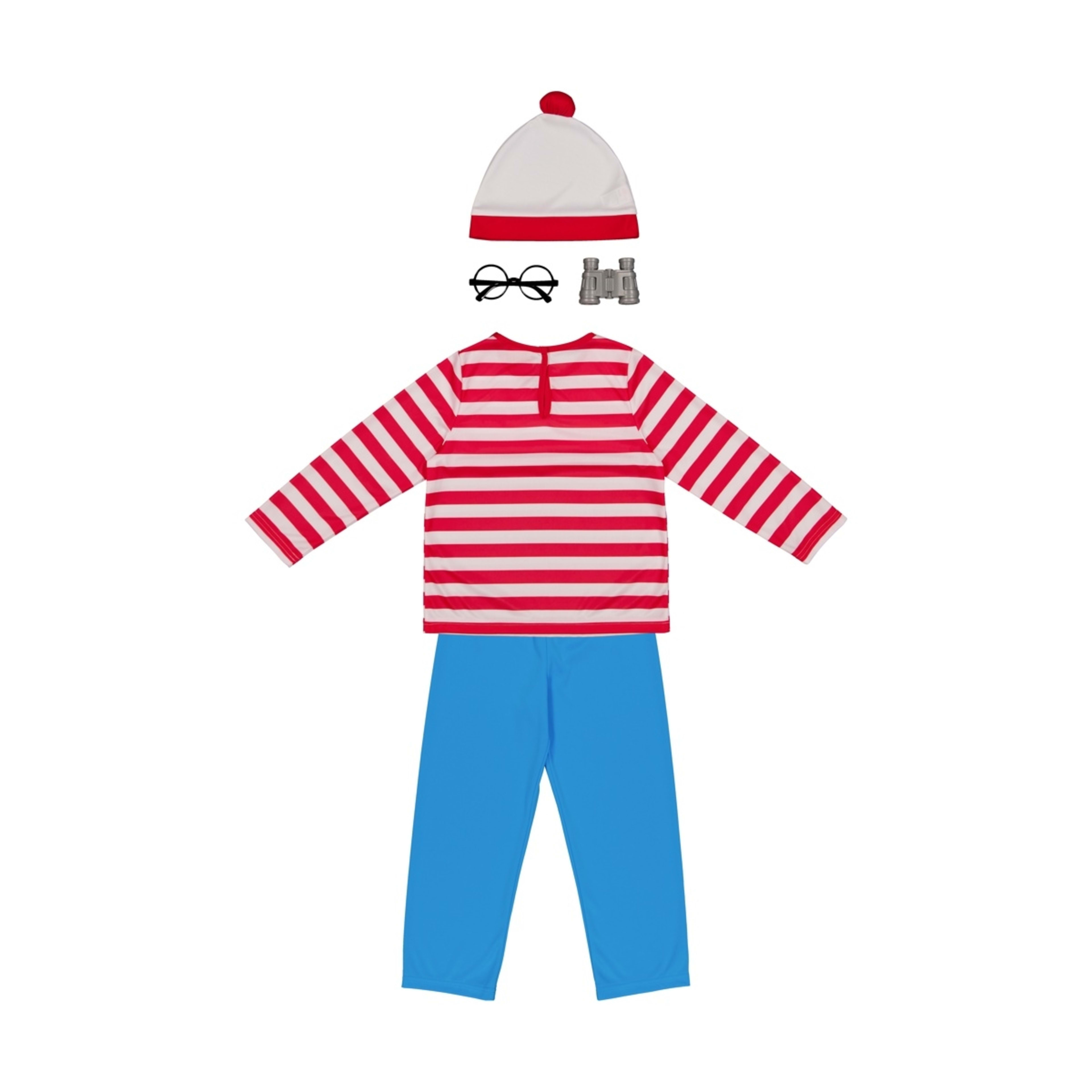 2 5 Piece Where's Wally? Costume - Ages 4-6, 2 of 4