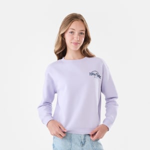 Print Crew Neck Sweats