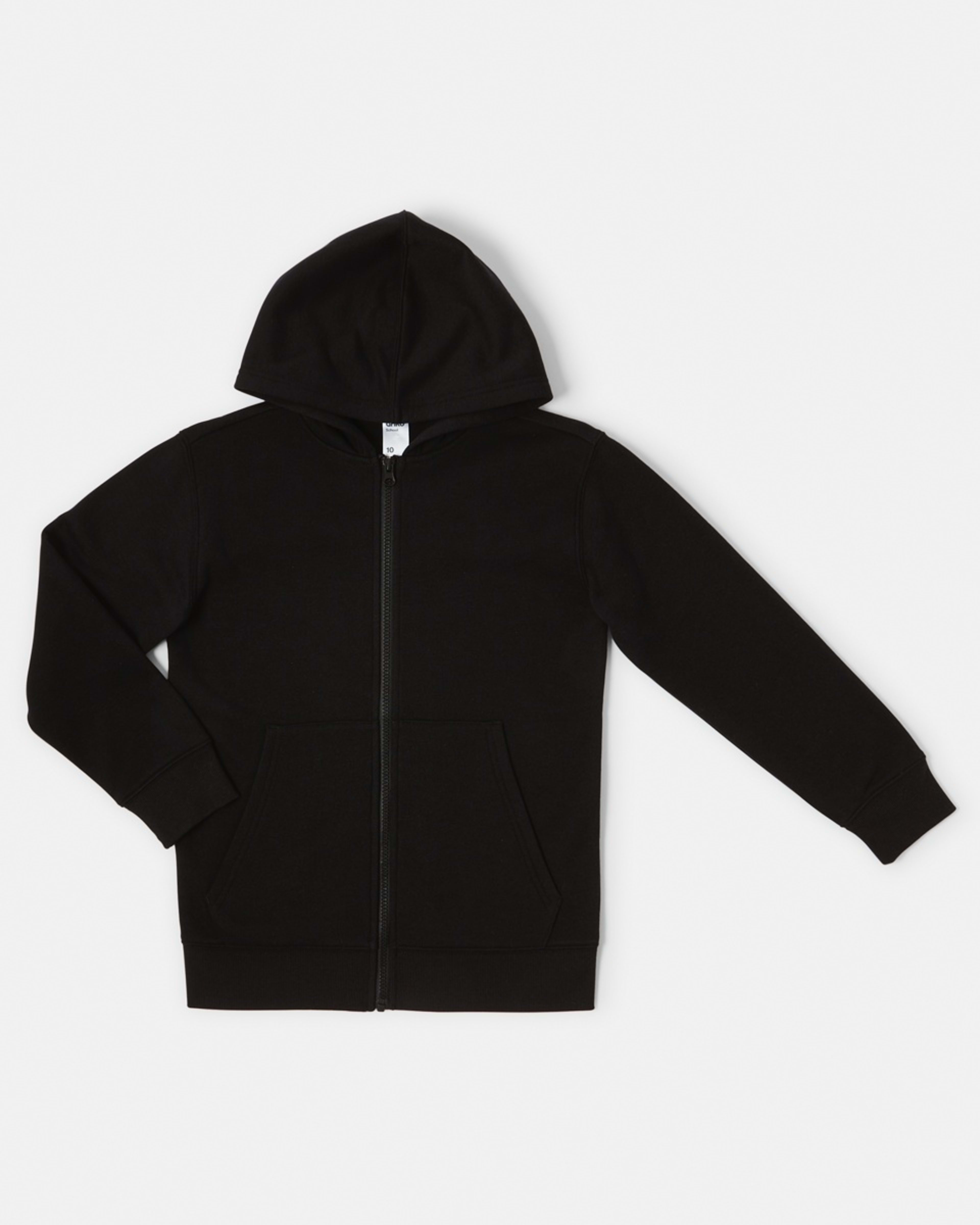 9 Zip Through Hoodie Black, 9 of 10