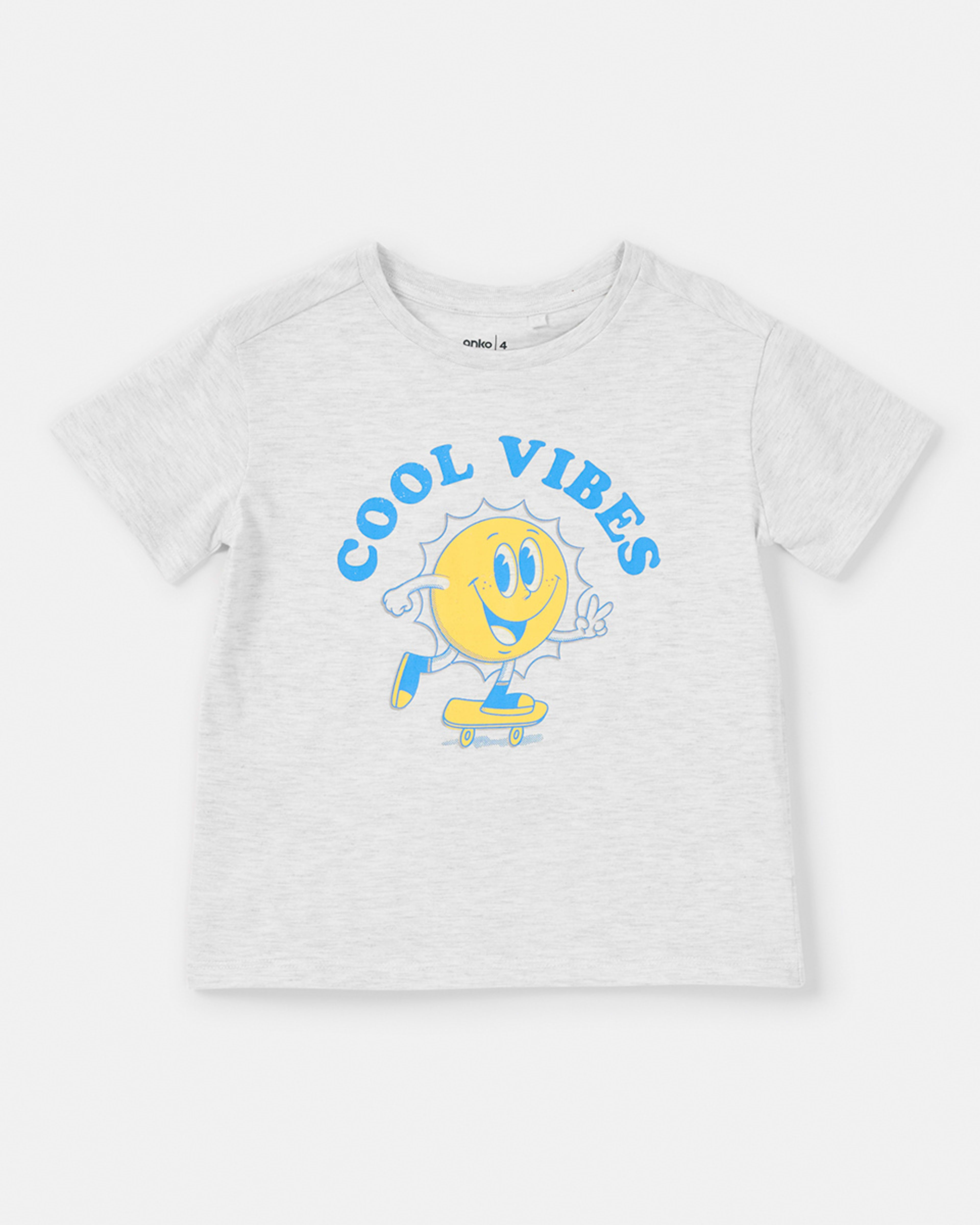 7 Chest Print T-shirt White Sun, 7 of 8