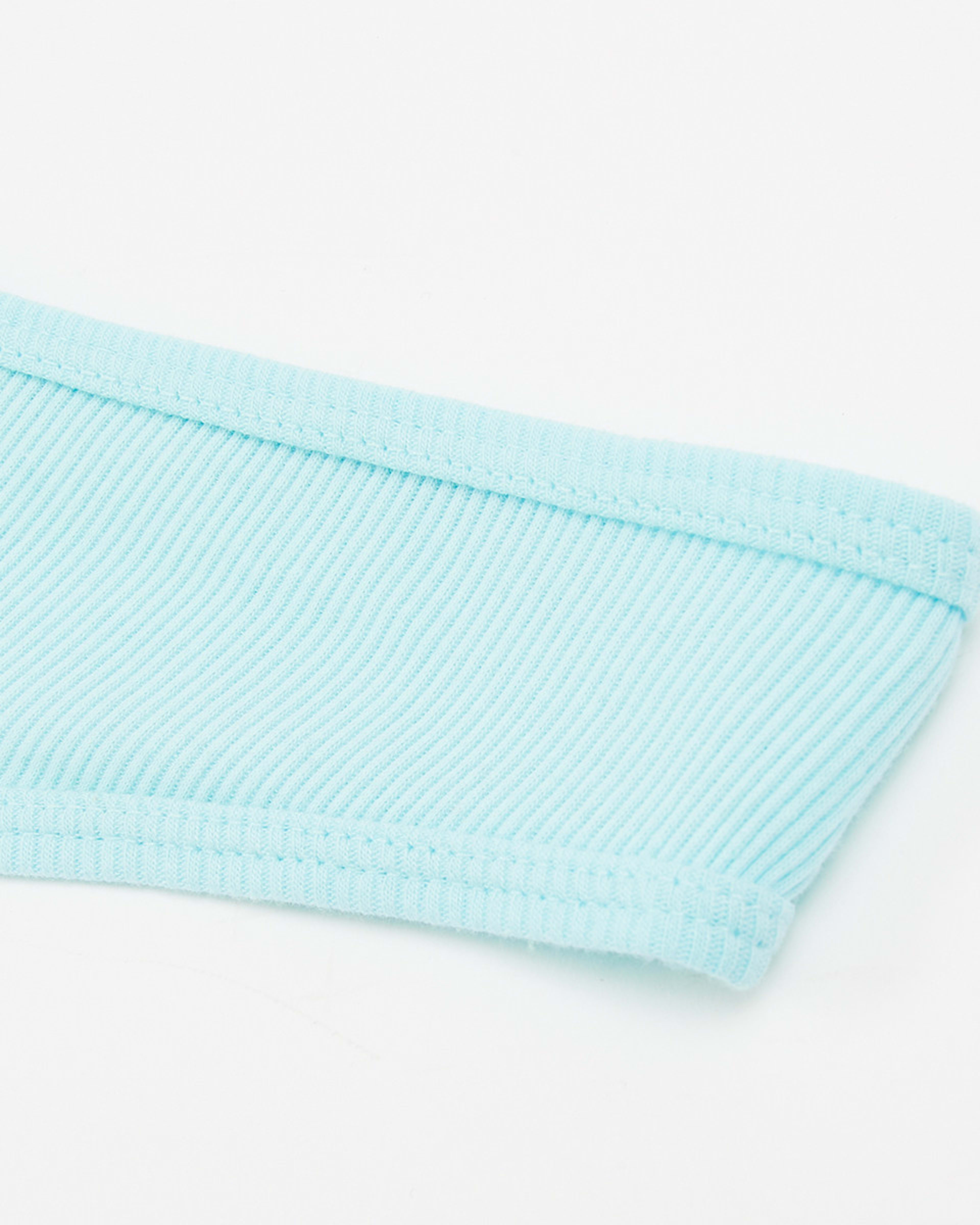 3 Ribbed G-string Briefs BRIGHT TURQUOISE, 3 of 6