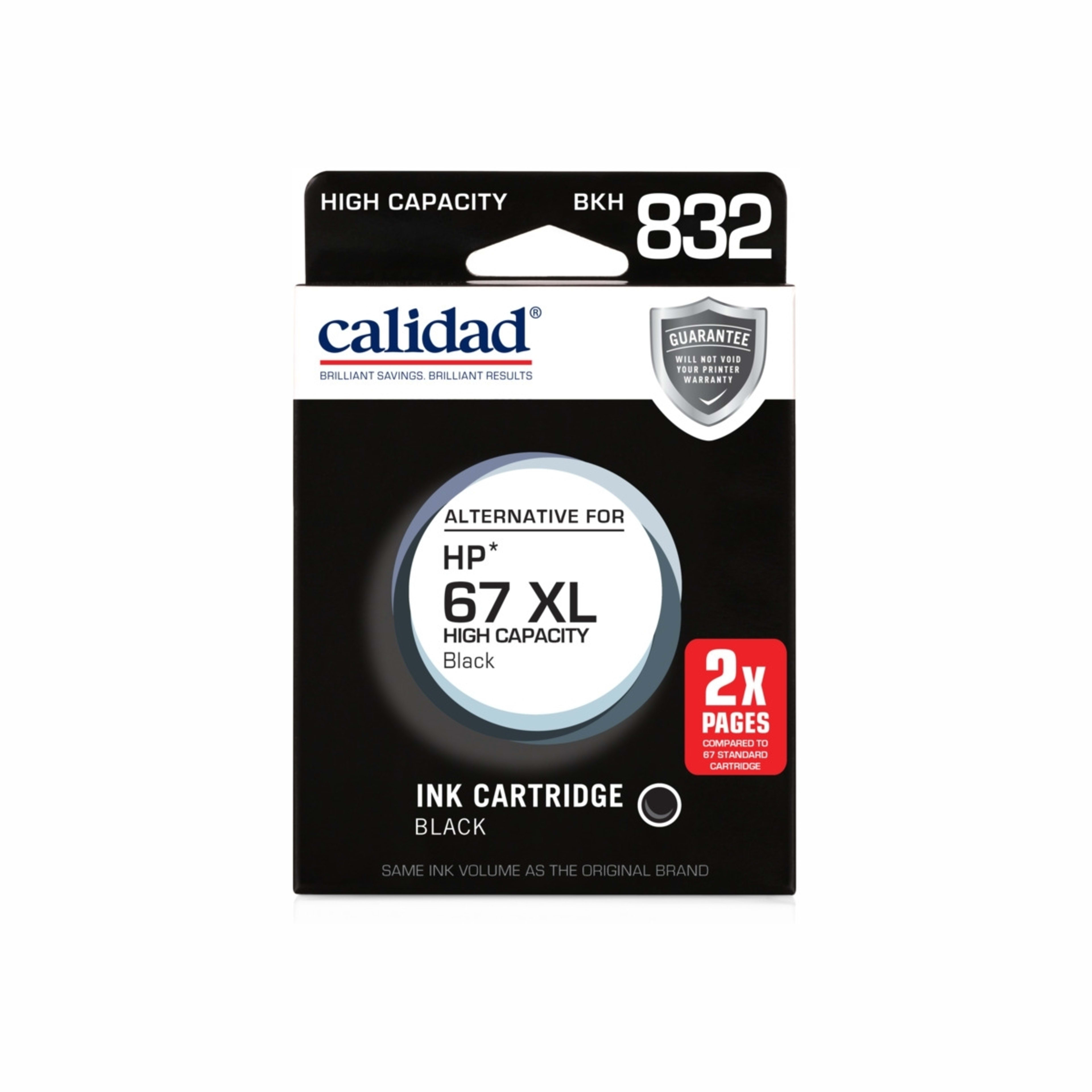 1 Calidad HP 67 XL Ink Cartridge - Black