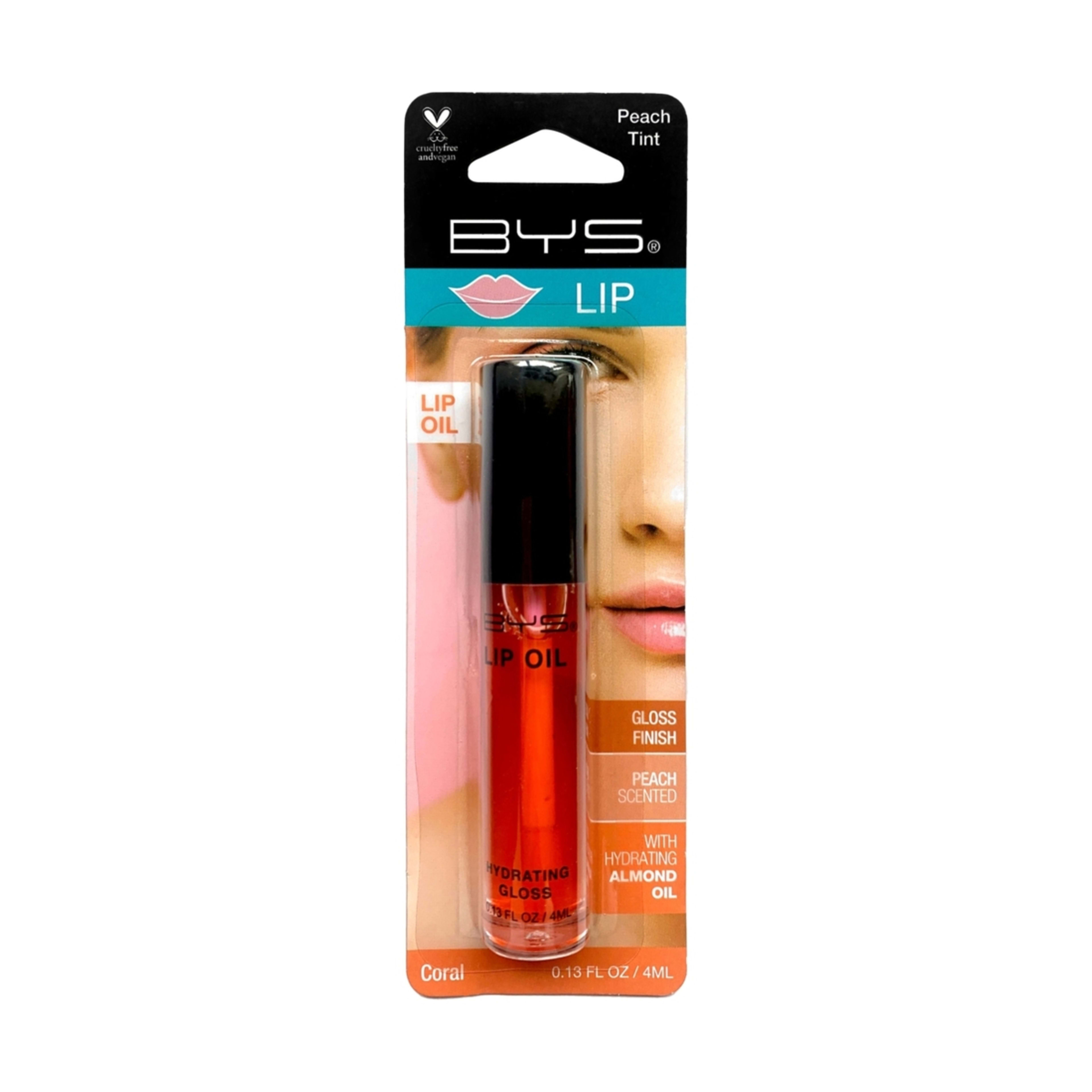 1 BYS Hydrating Lip Oil 4ml - Coral