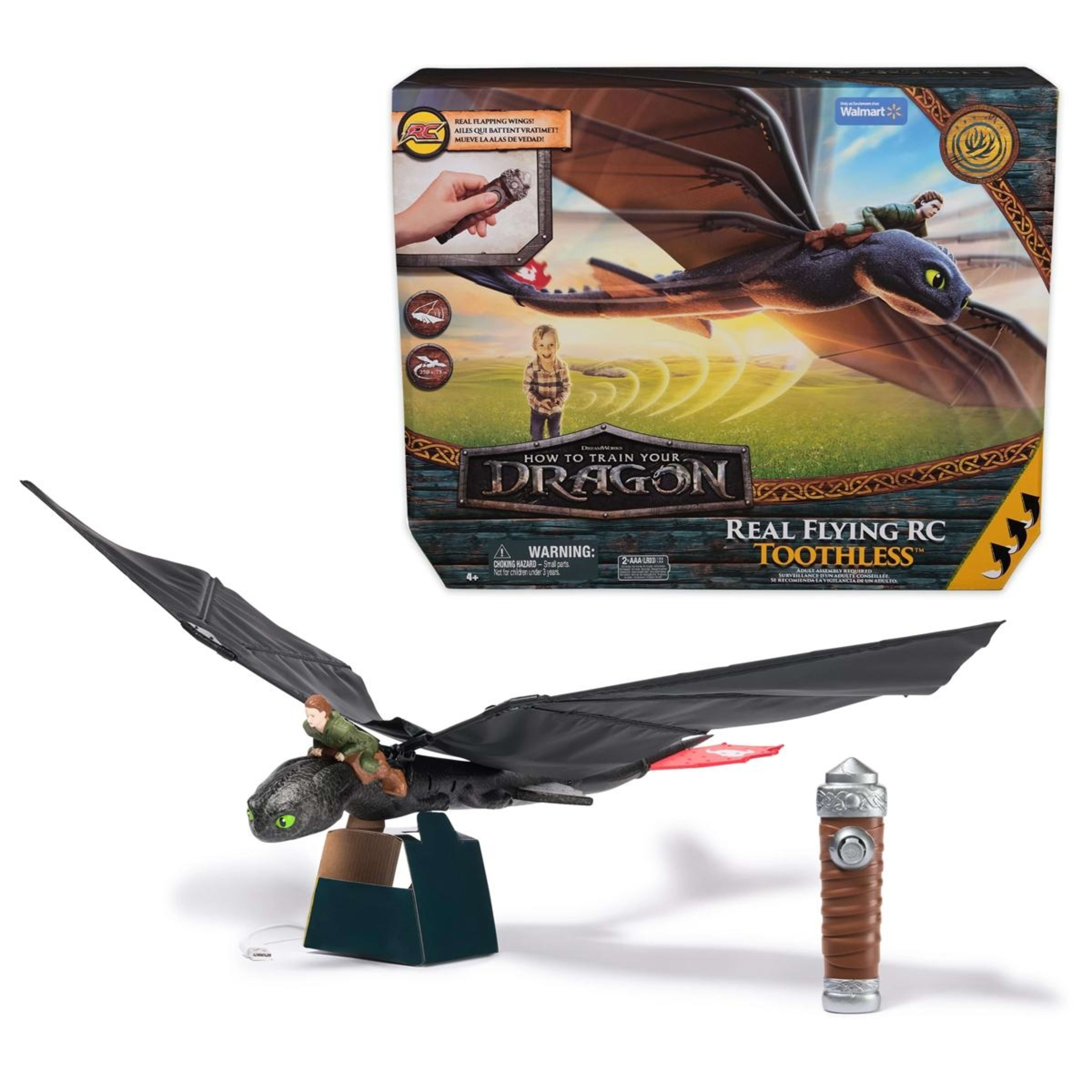 1 How To Train Your Dragon Real Flying Remote Control Toothless Action Figure, 1 of 10