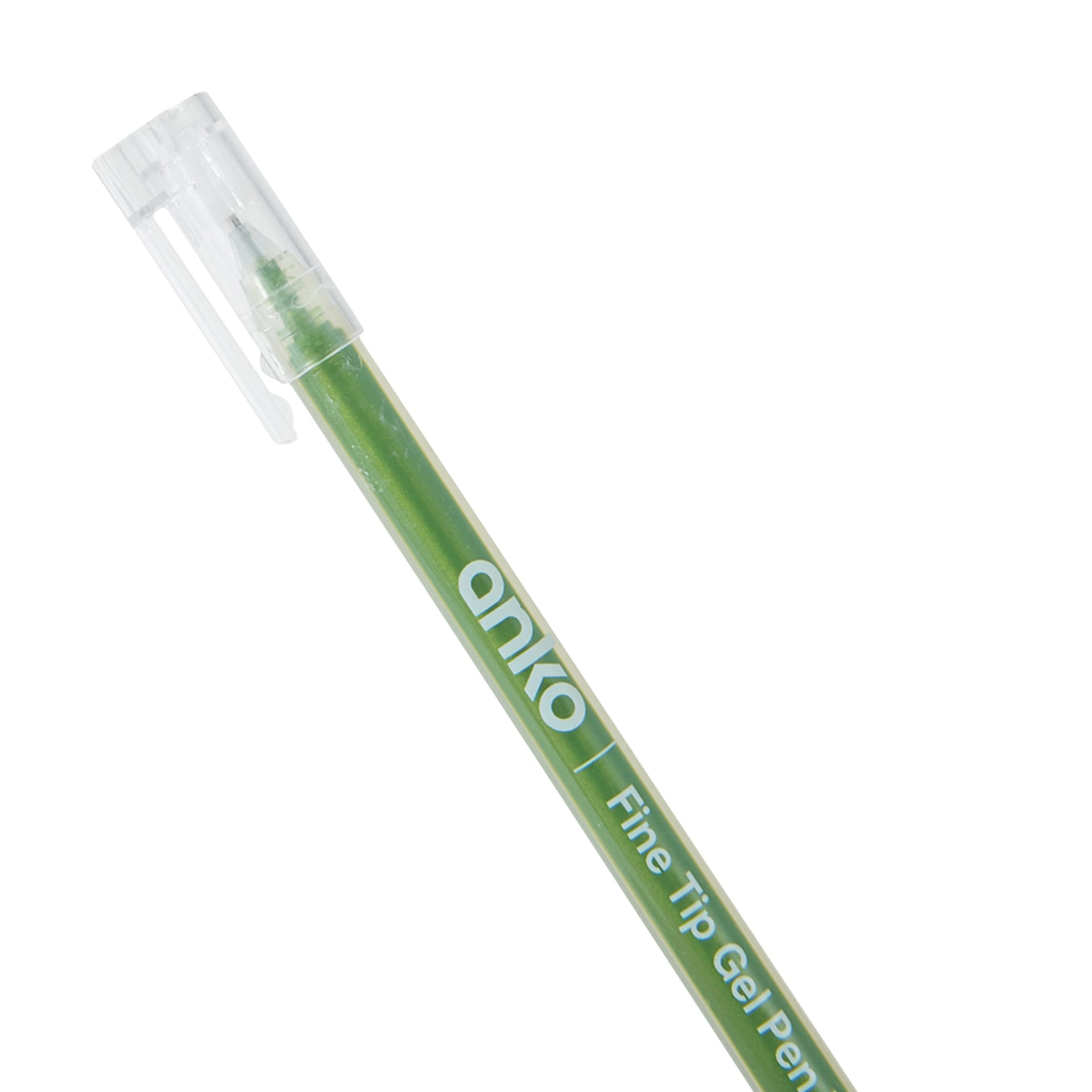 12 Piece Fine Tip Gel Pens Metallic Ink Kmart