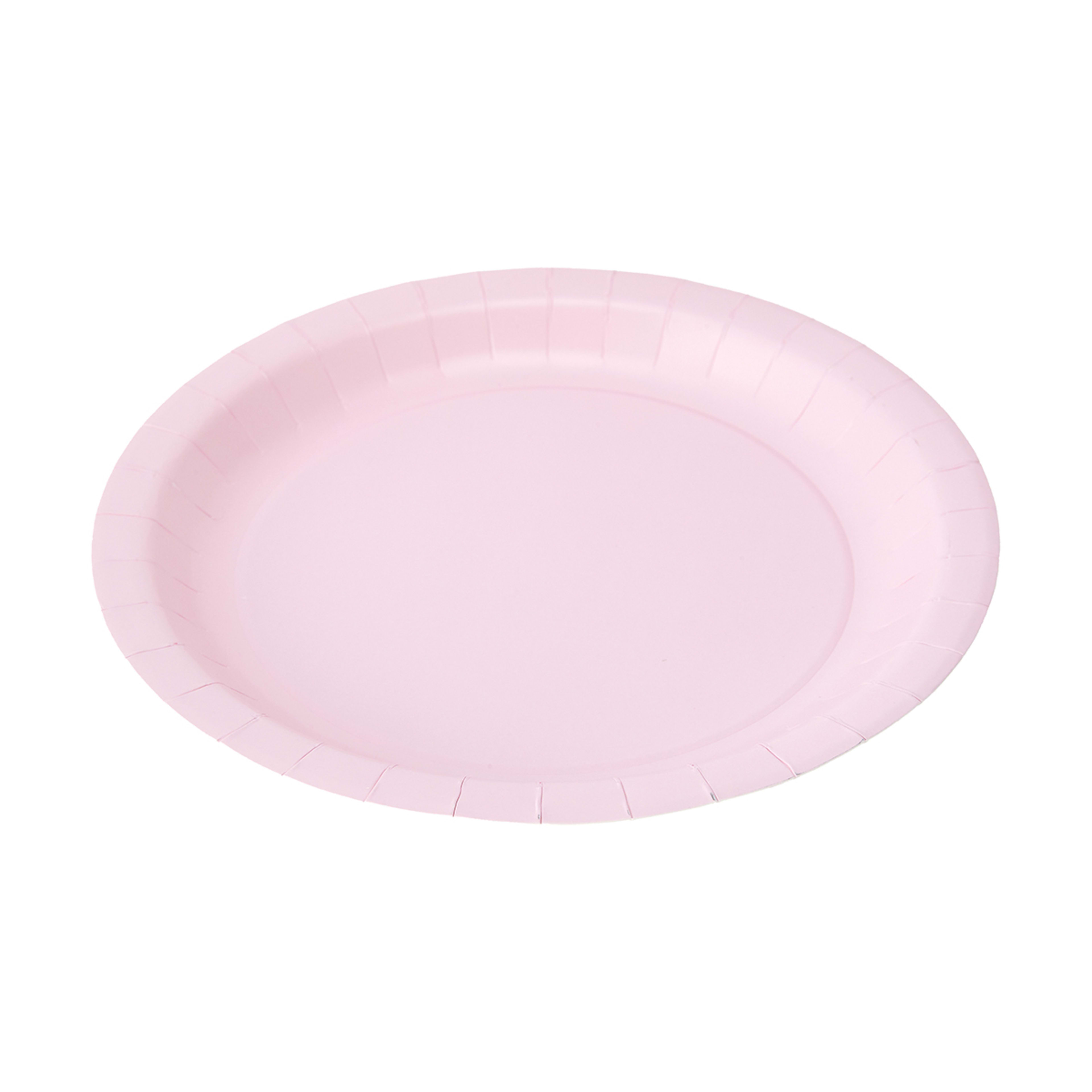 16 Pack Pink Paper Plates Kmart
