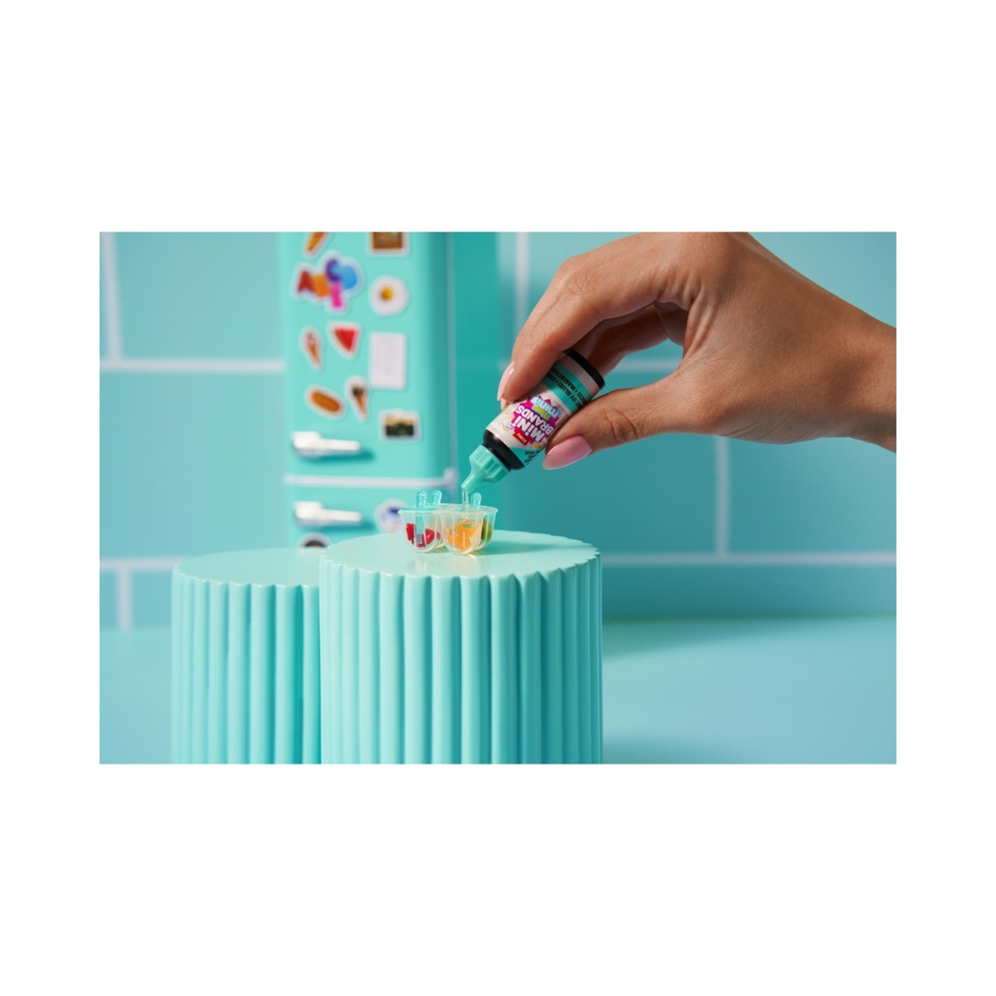 6 5 Piece Zuru Mini Brands Mini Minis Fill the Fridge Playset, 6 of 11
