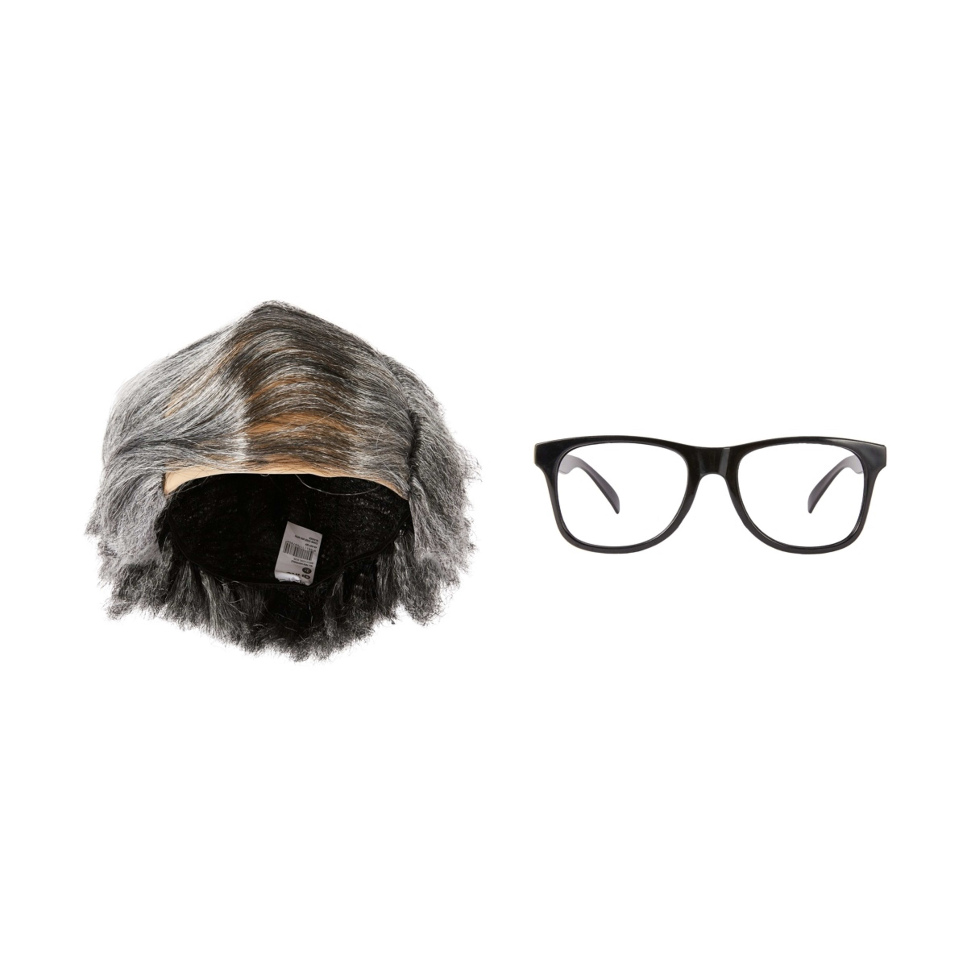 1 Comb Over Wig with Glasses - Ages 3+