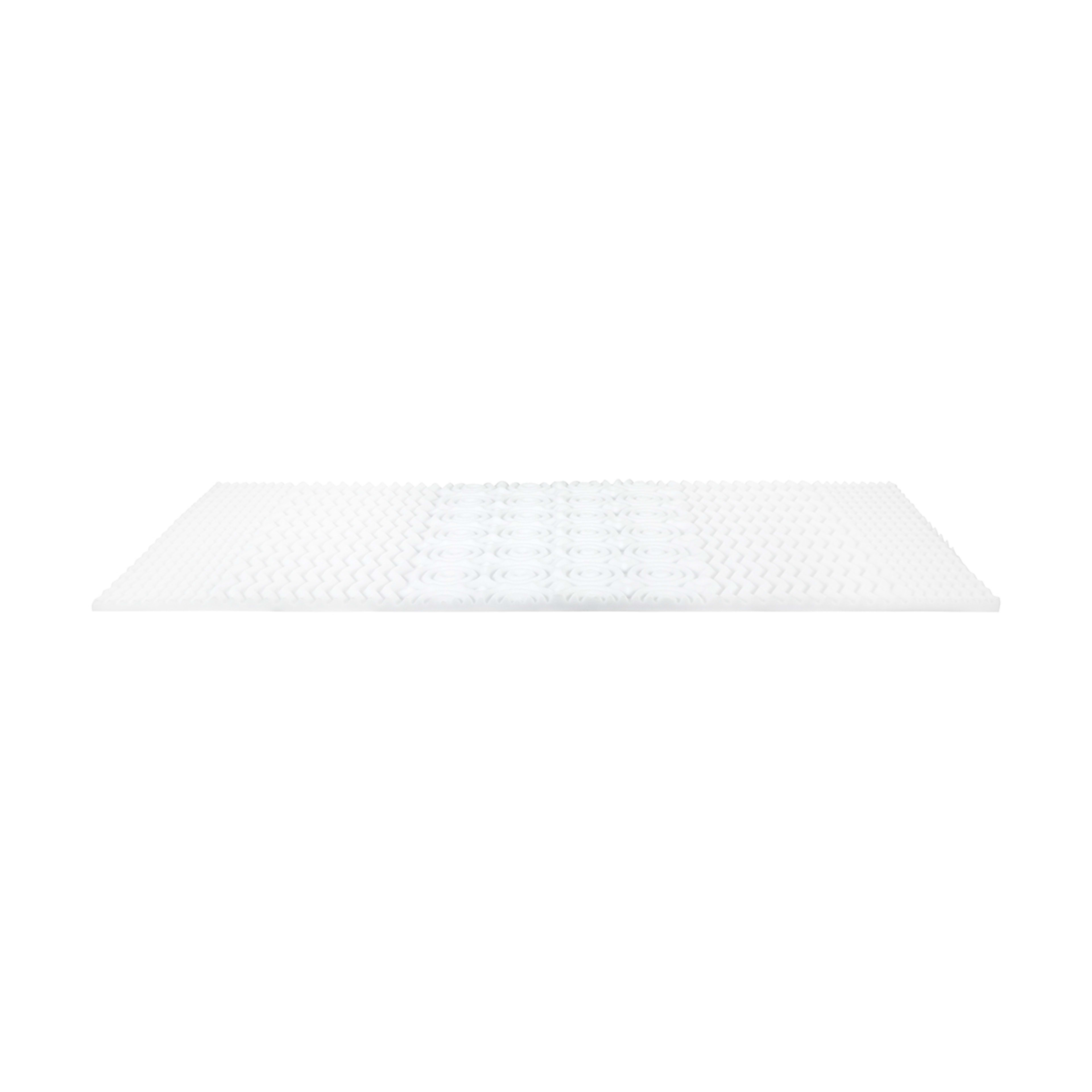 MultiZone Underlay Single Bed, White Kmart