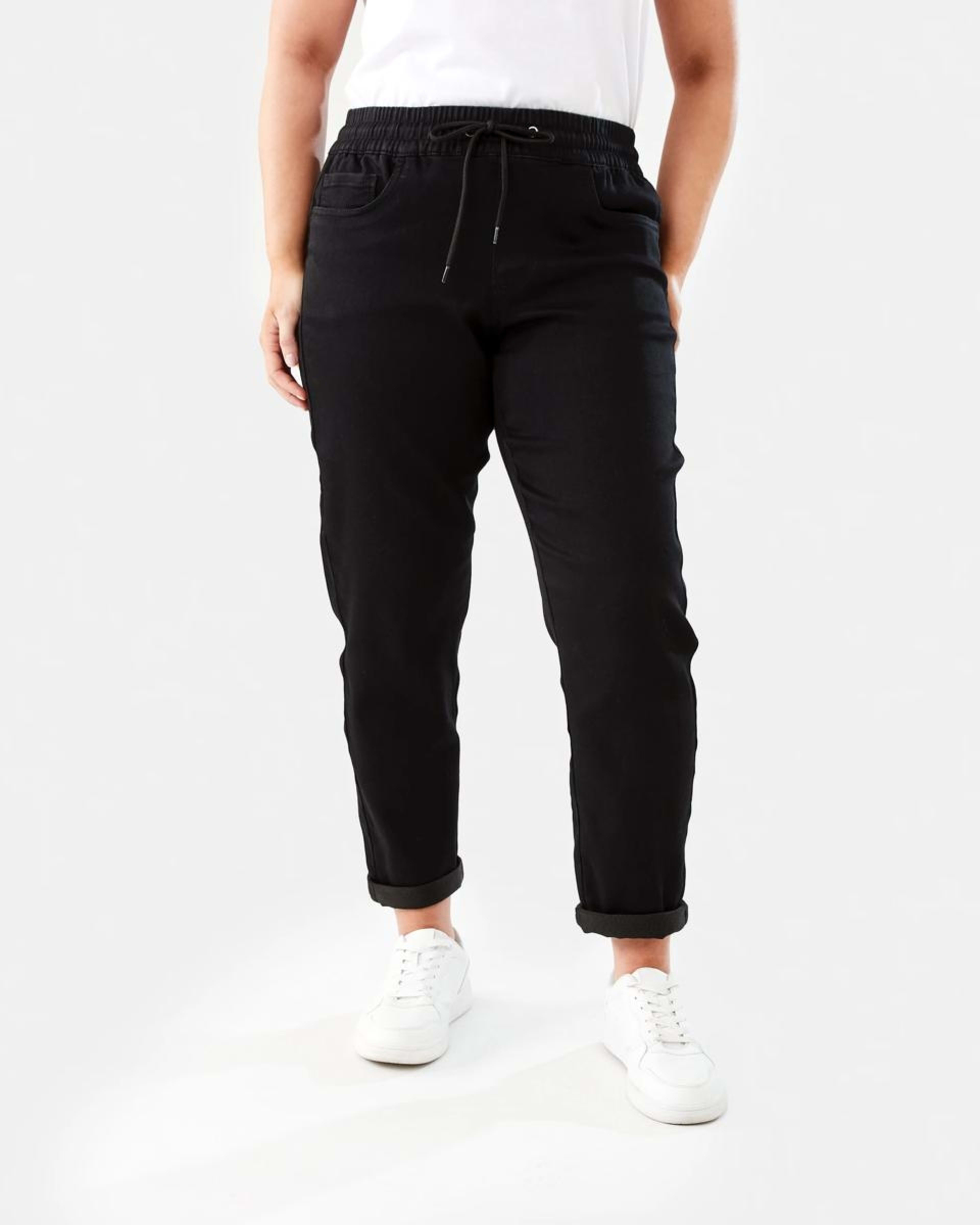 1 Jogger Jeans BLACK WASH, 1 of 8