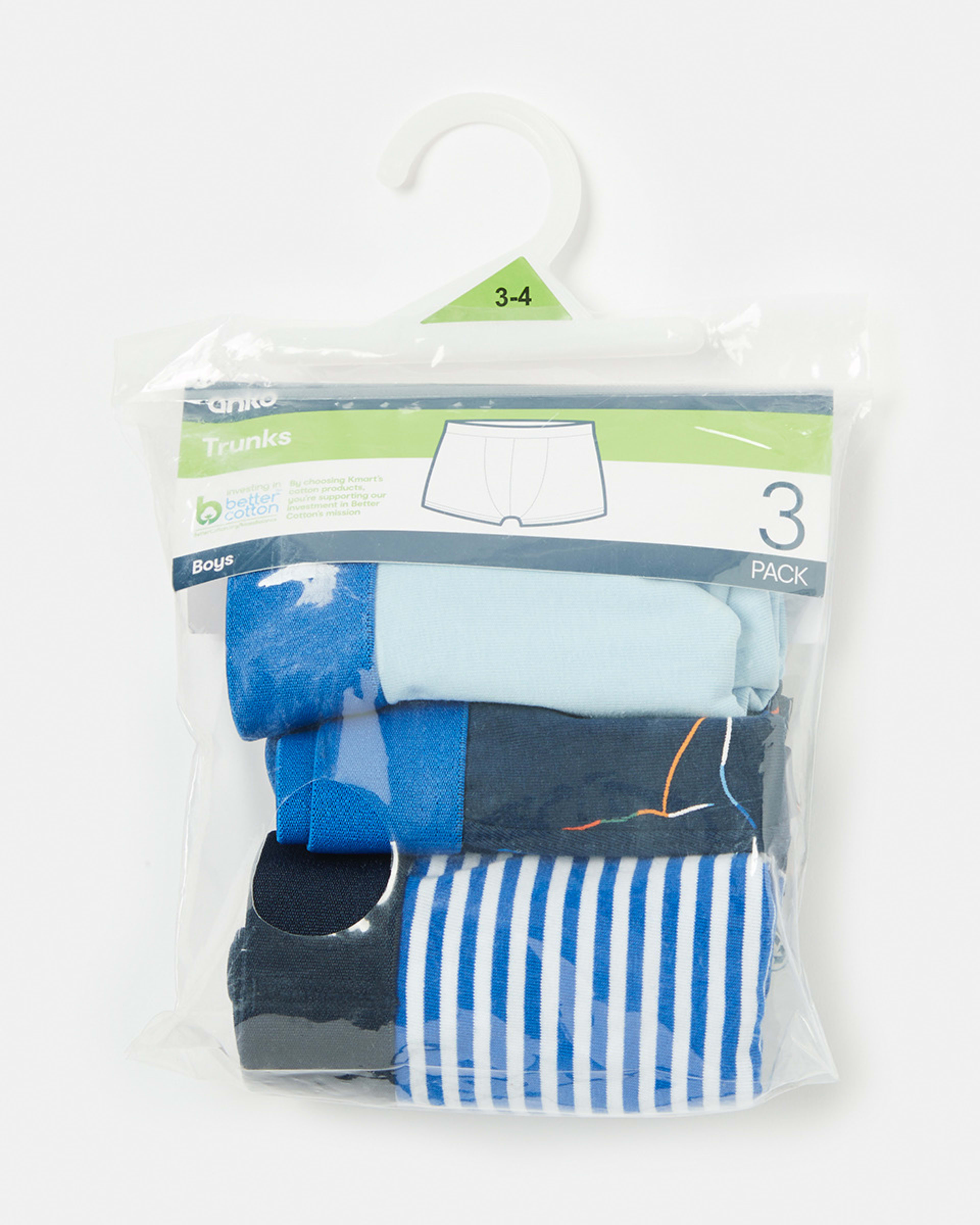 6 3 Pack Novelty Trunks Dino S24, 6 of 6