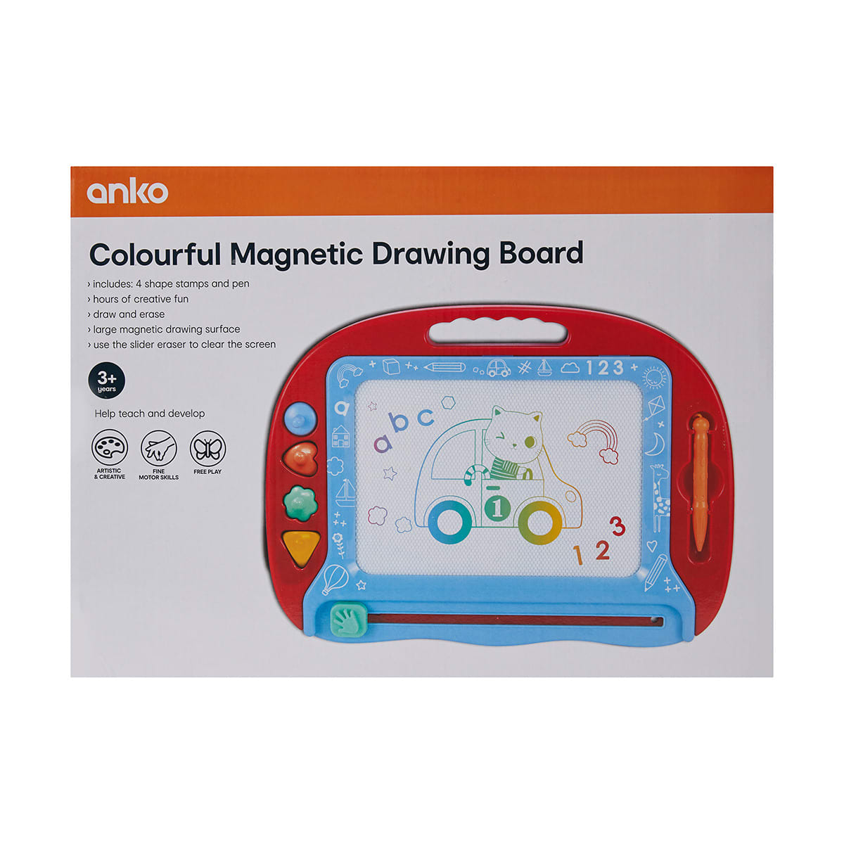 Colourful Drawing Board Kmart