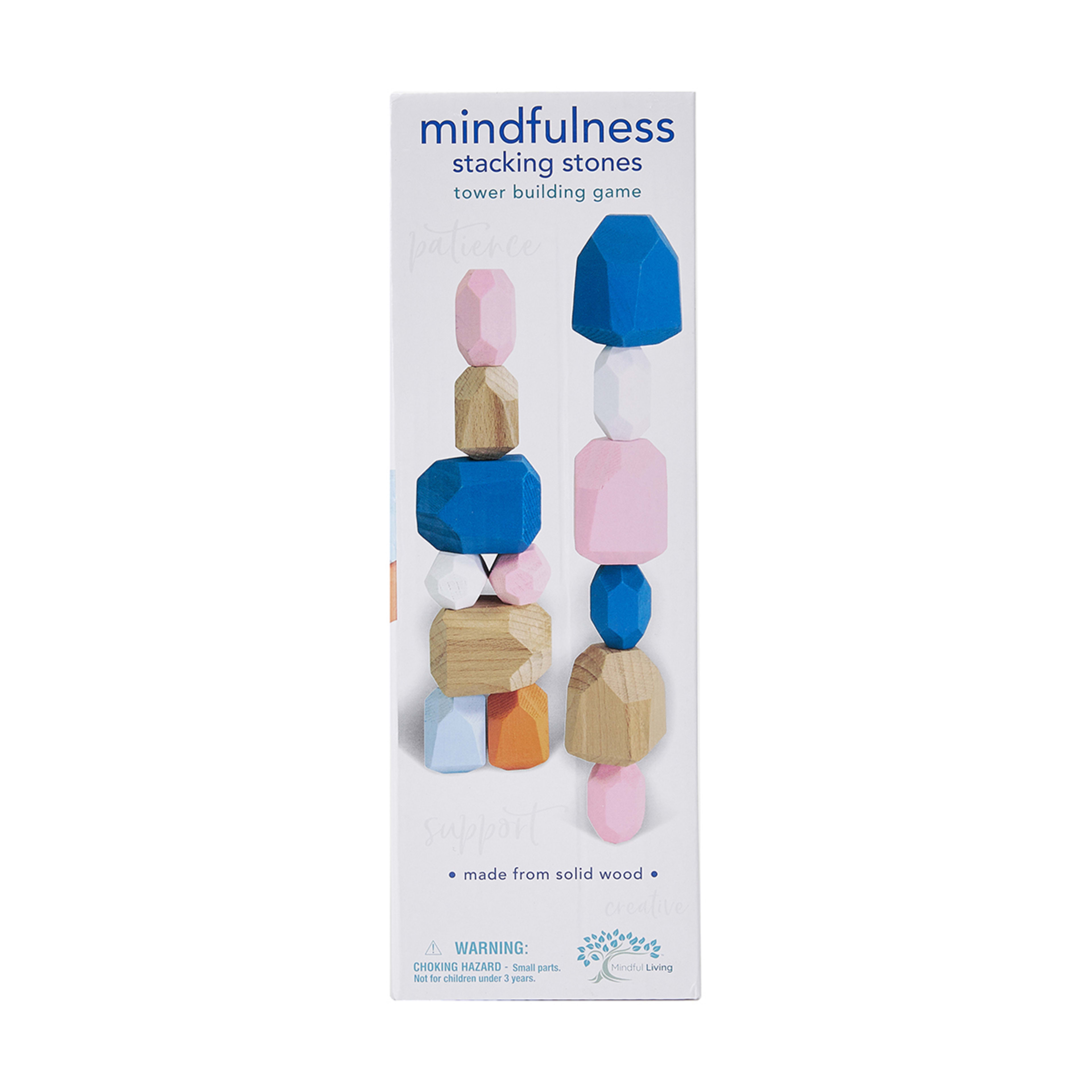 7 Mindfulness Stacking Stones Tower Building Game, 7 of 8