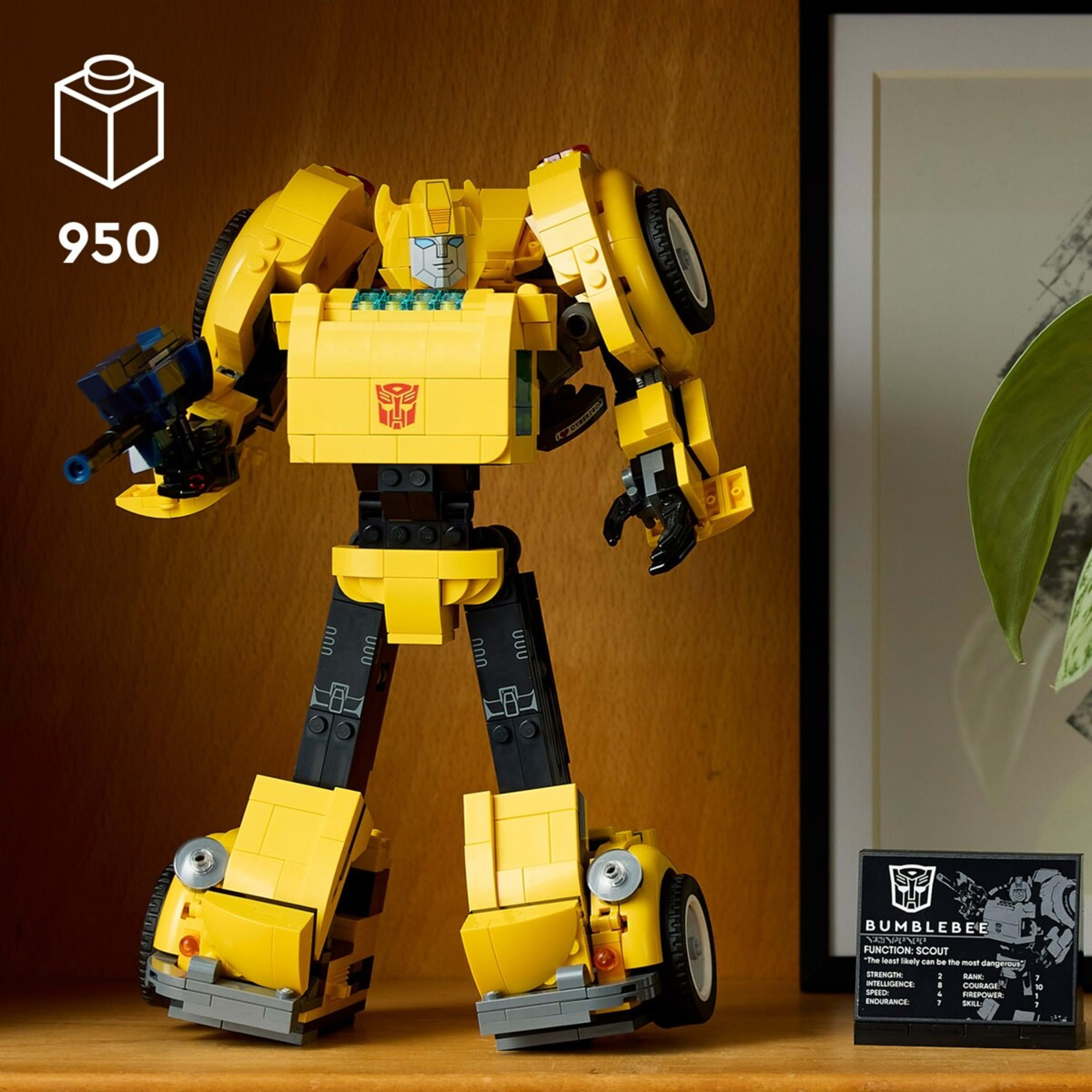 9 LEGO Icons Transformers Bumblebee 10338, 9 of 11