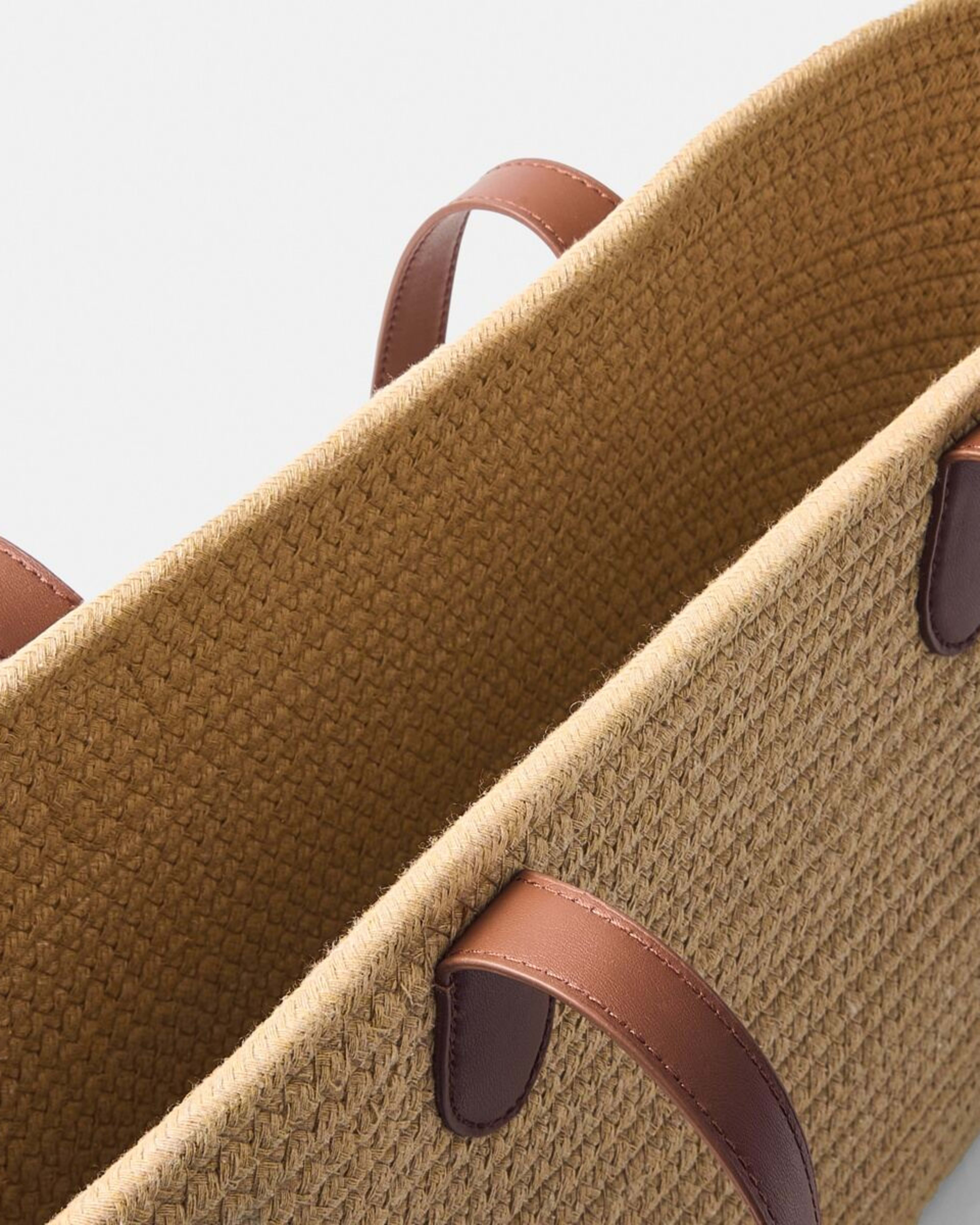 4 Rope Tote Bag NATURAL, 4 of 5