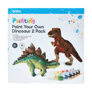 Paint Your Own Dinosaur Lamp Kit, DIY Dinosaur Toy Painting Kit