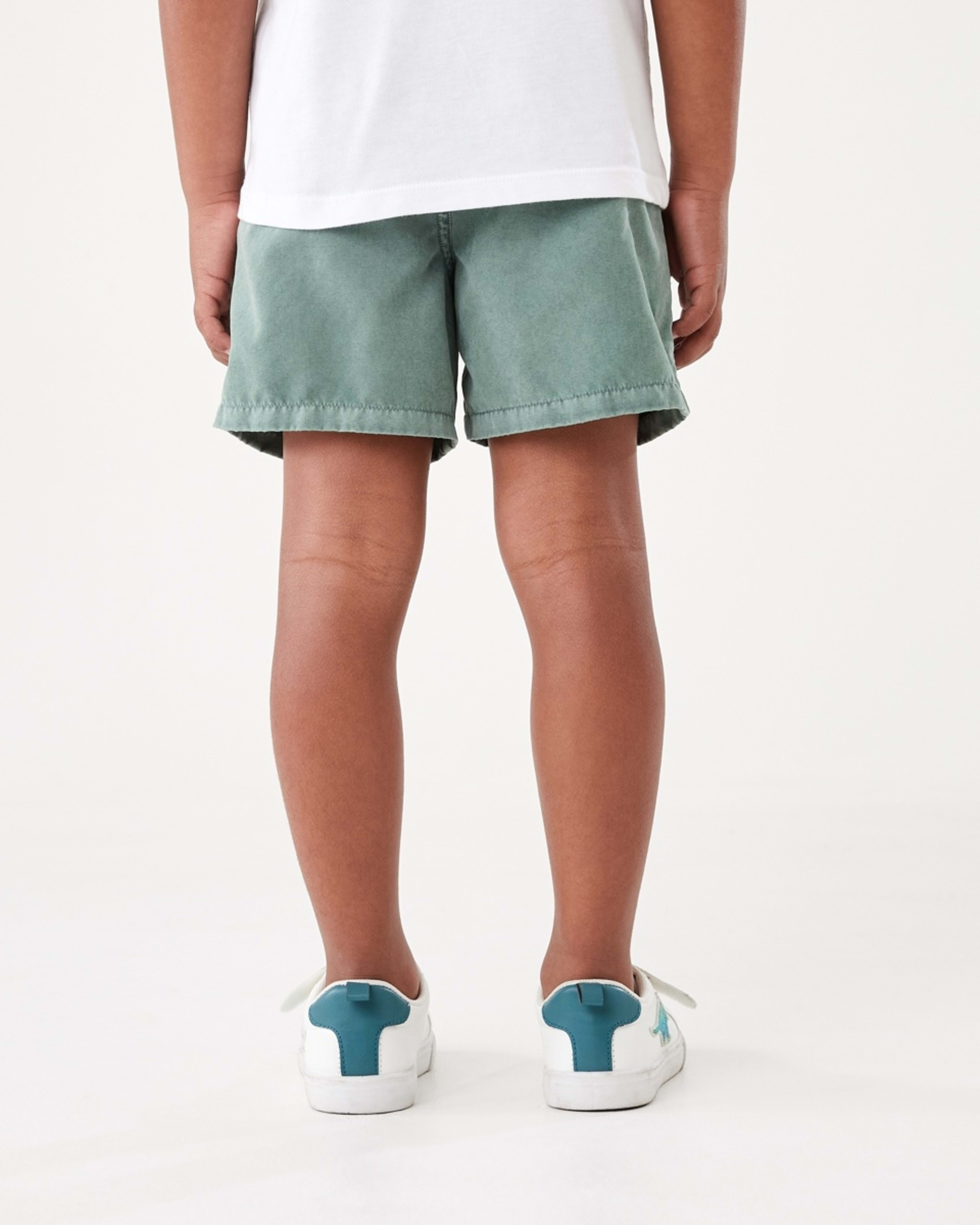 2 Washed Shorts MID GREEN, 2 of 8
