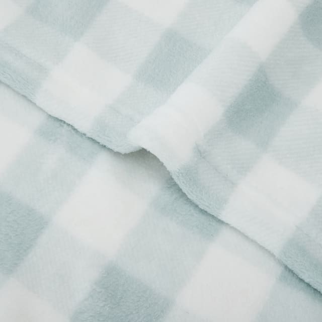 Coral Fleece Blanket Green Kmart