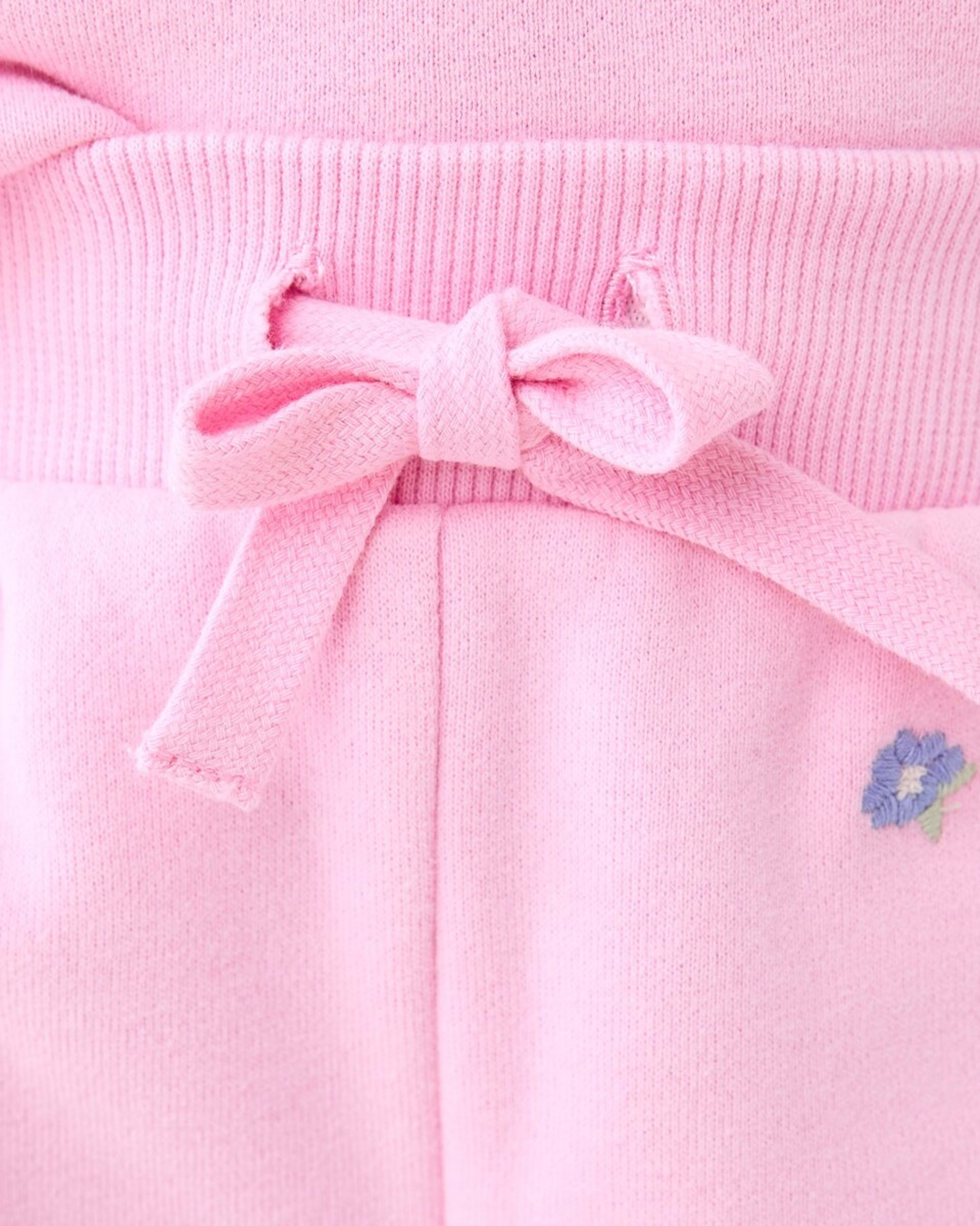 3 Embroidery Trackpants Blossom Threads Prismatic Pink, 3 of 9