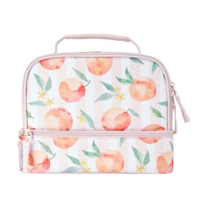 Peaches Insulated Twin Deck Lunch Bag