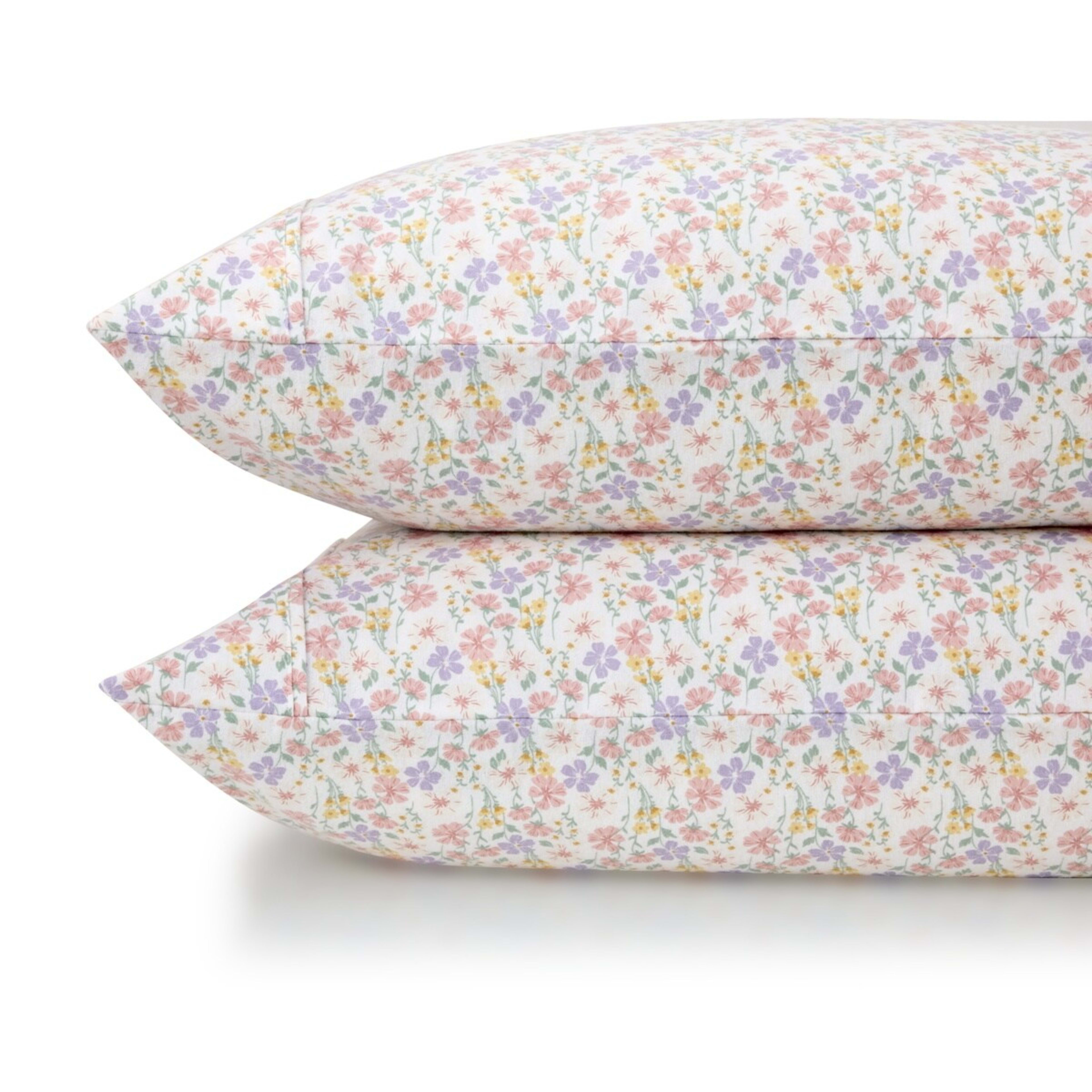 2 Ruby Cotton Flannelette Sheet Set - King Bed, 2 of 7