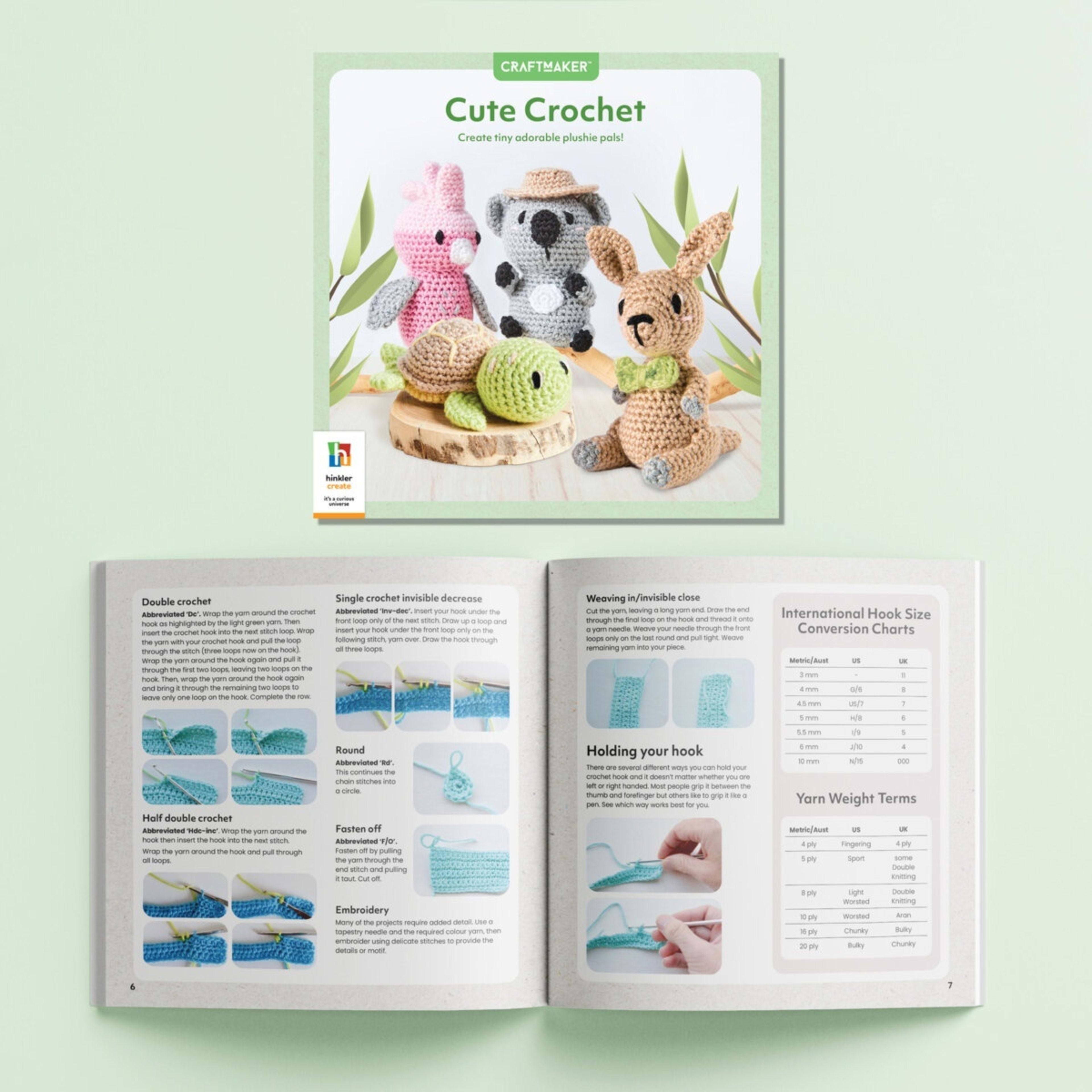 3 Craft Maker Cute Crochet Kit, 3 of 8