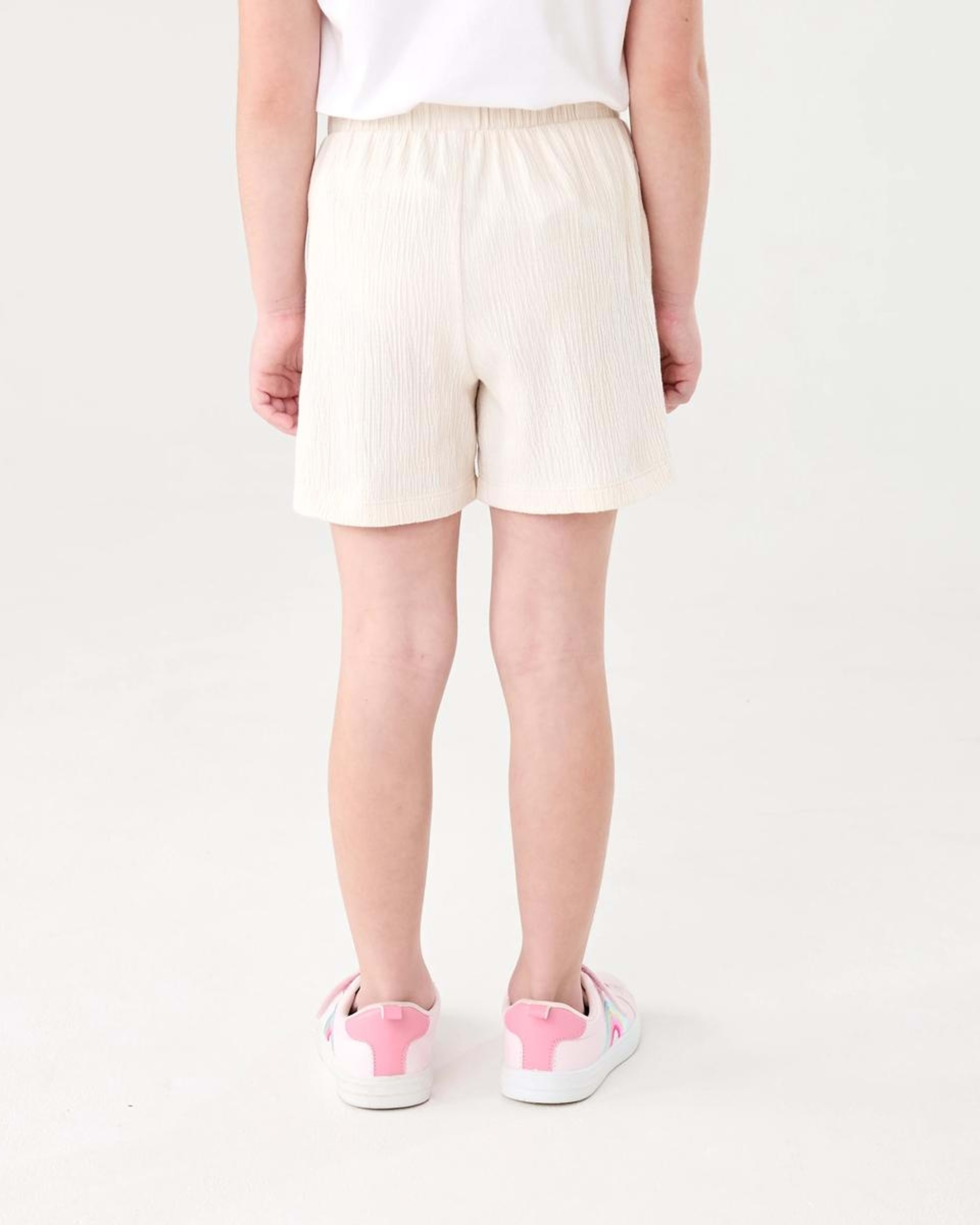 2 Textured Shorts CHALK, 2 of 5