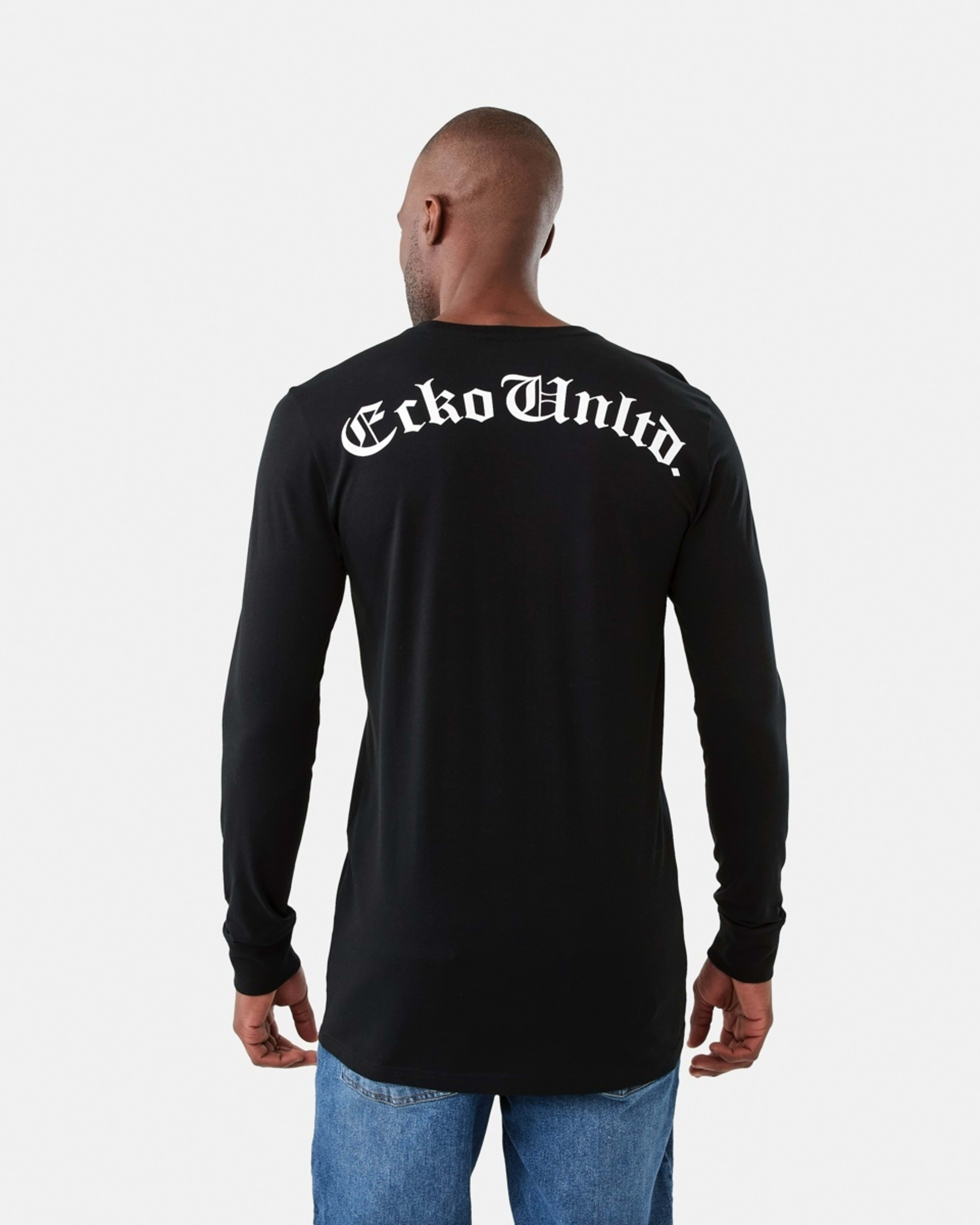 3 Ecko License Long Sleeve Graphic T-shirt Black, 3 of 6