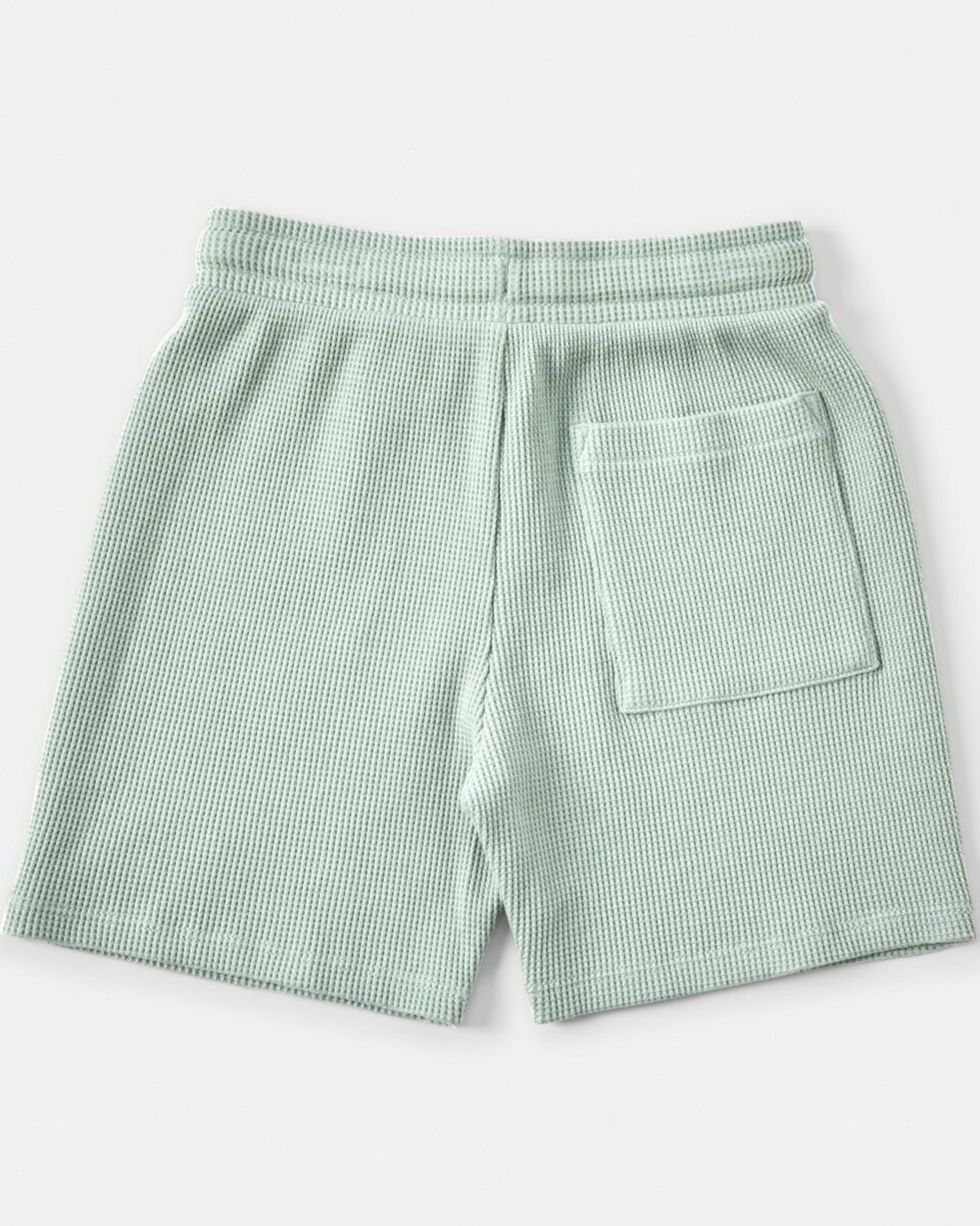 8 Waffle Shorts Jad Green, 8 of 8