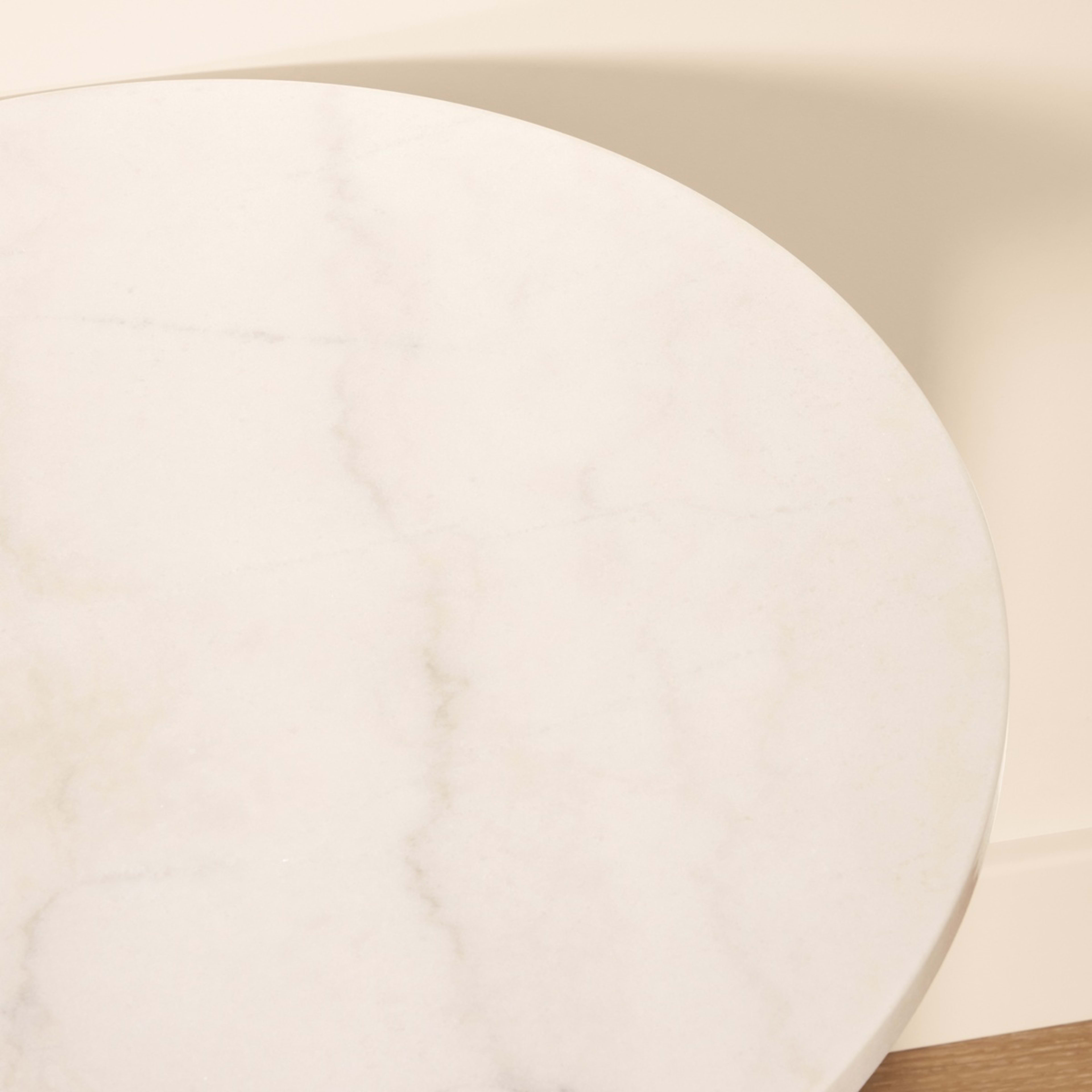 4 Round Marble Side Table, 4 of 5