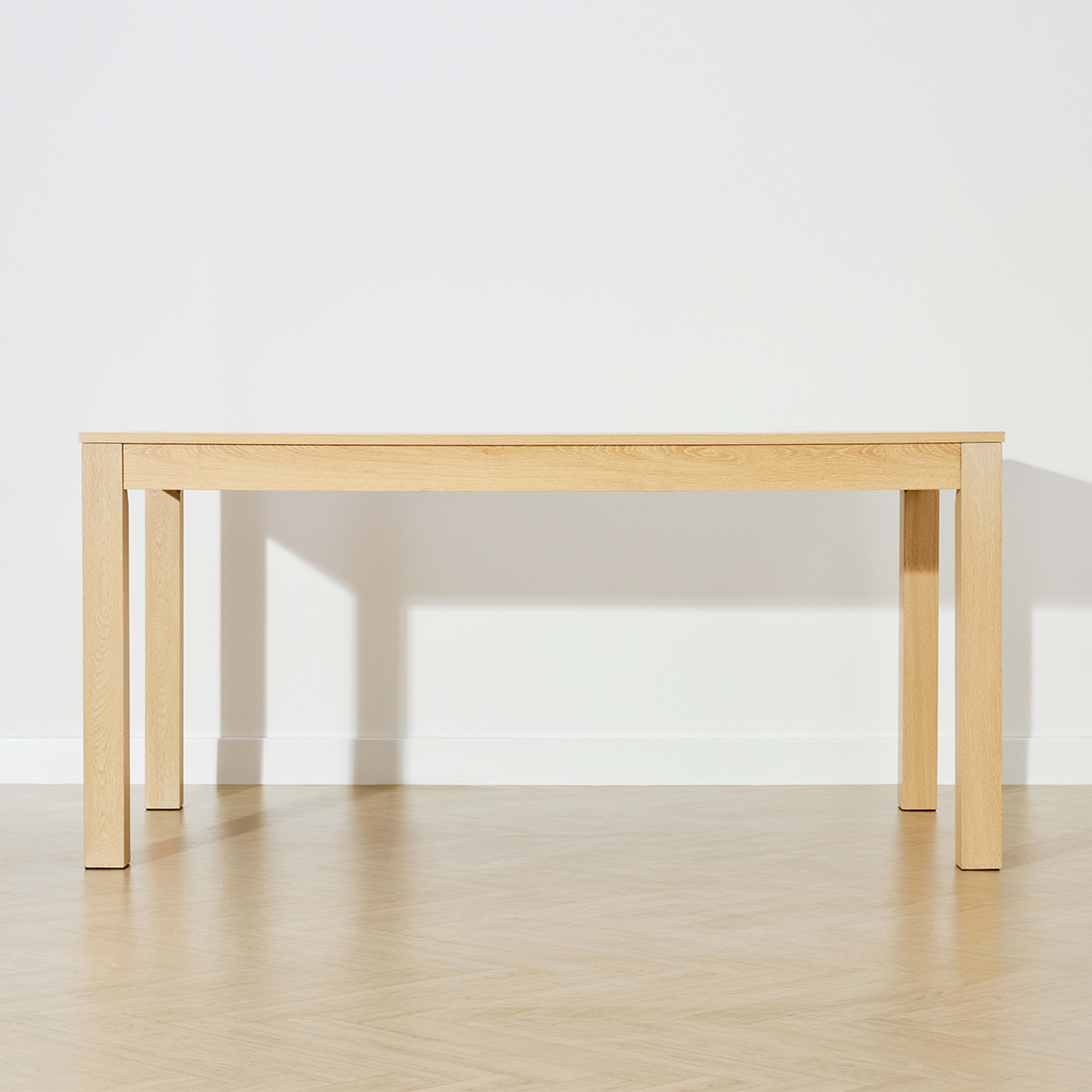 1 Oak Look Dining Table, 1 of 10