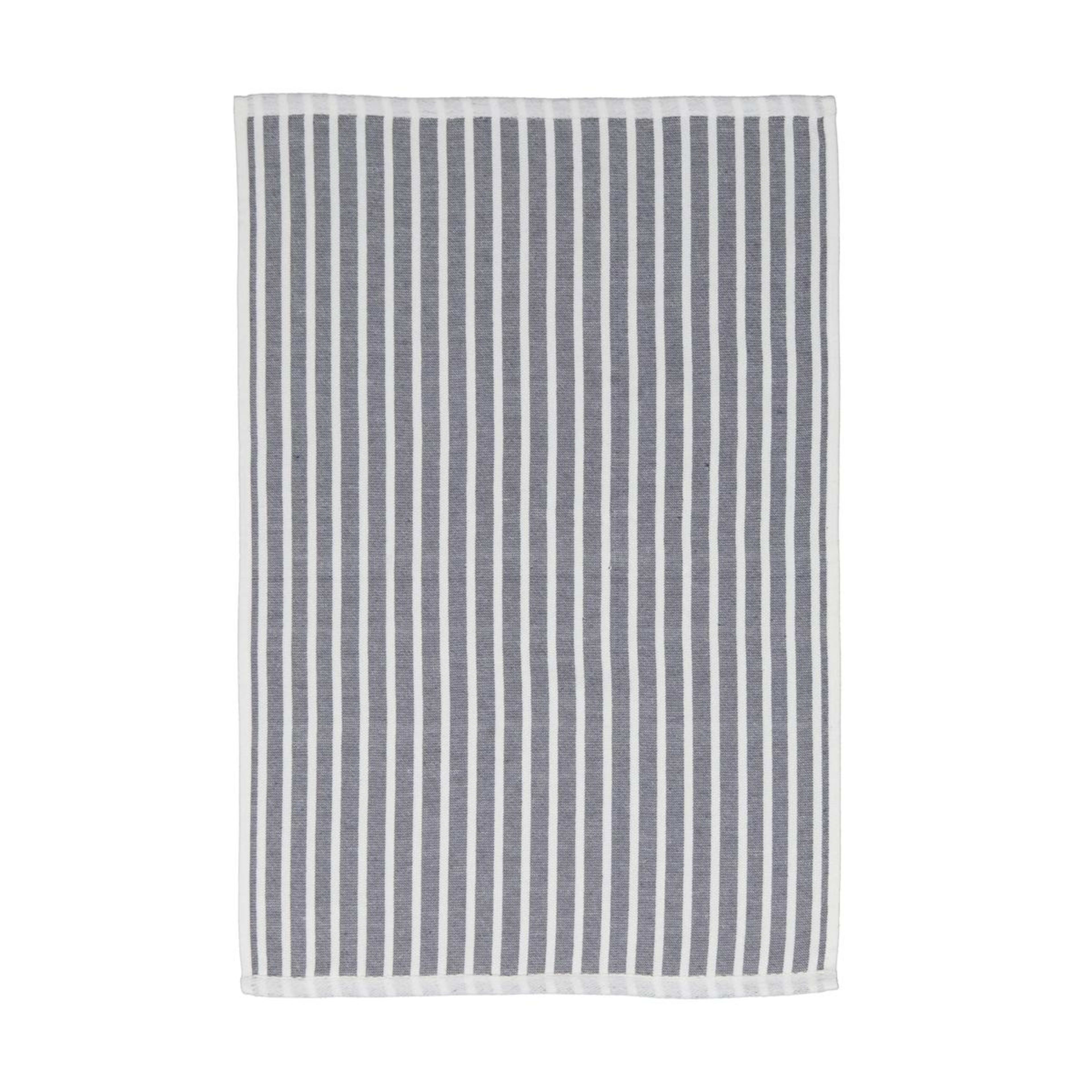 3 3 Pack Grey Stripe Tea Towels, 3 of 7
