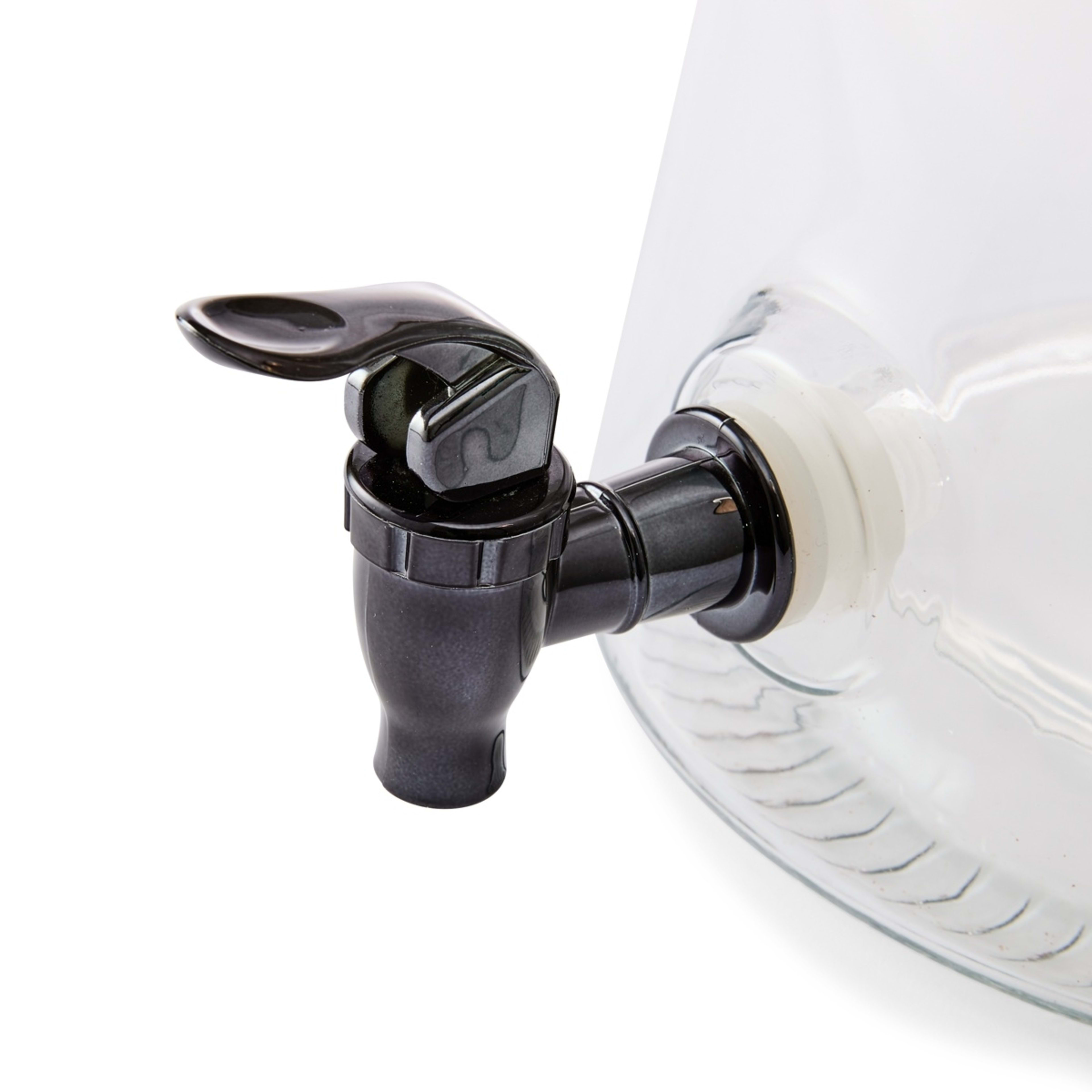 8 6L Glass Drink Dispenser with Cork Lid, 8 of 10