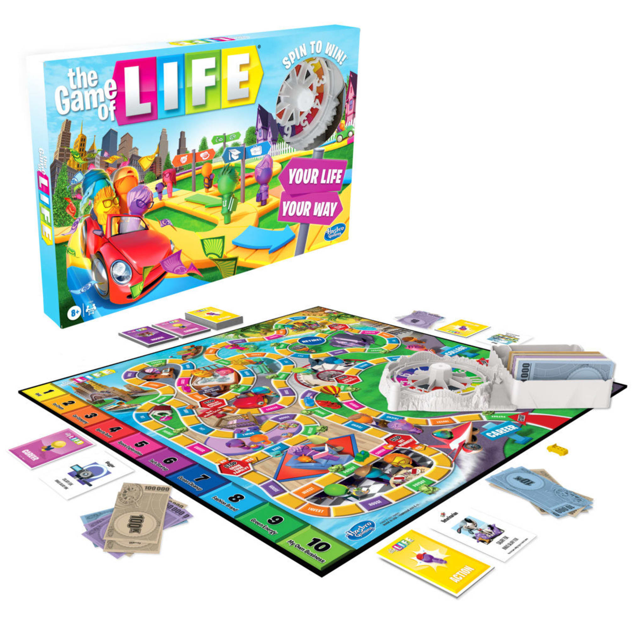 The Game Of Life Board Game Kmart rules-of-life-board-game-easy-to-read-guide-on-how-to-play-life-game