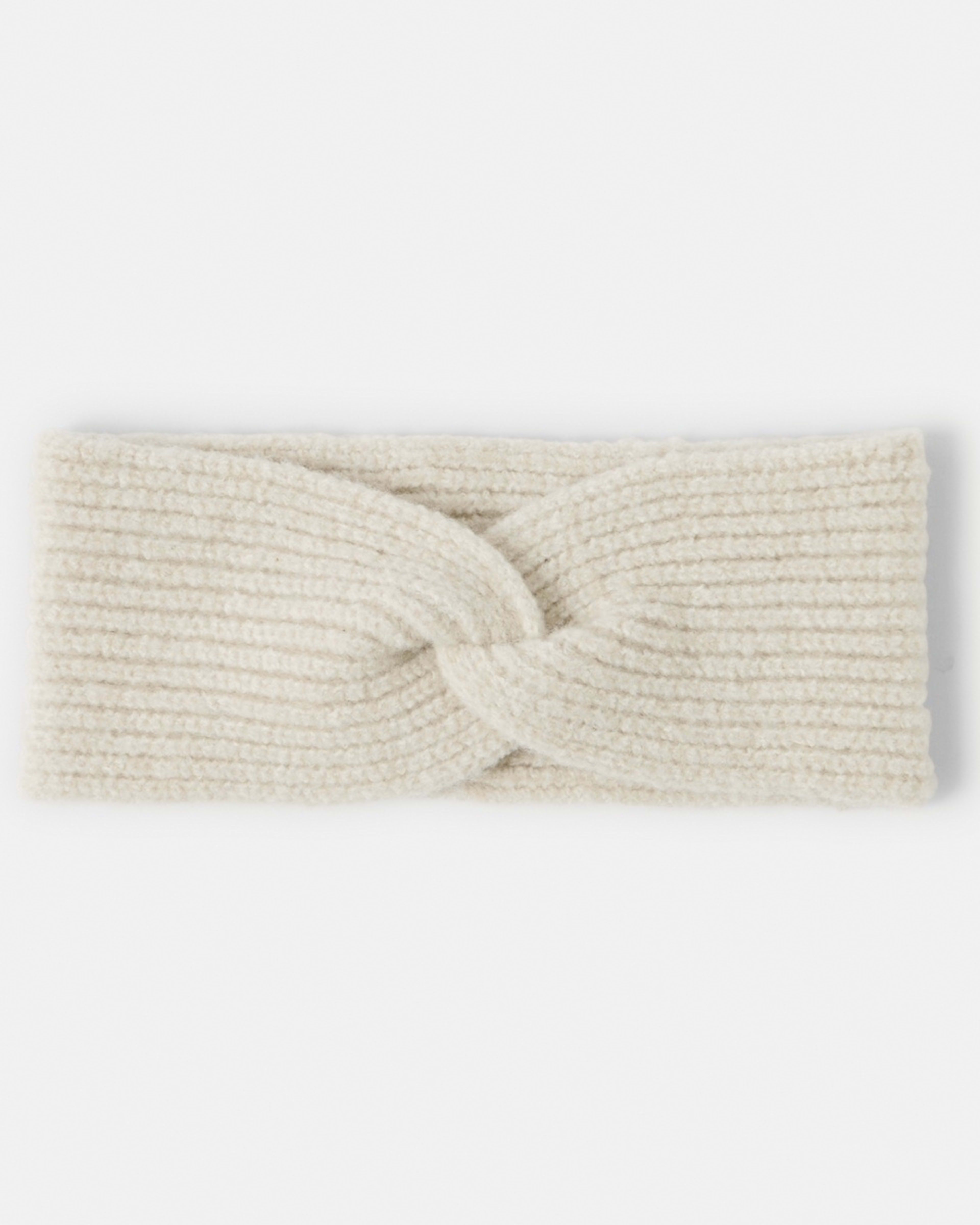 1 Rib Headwrap Lt Stone, 1 of 3