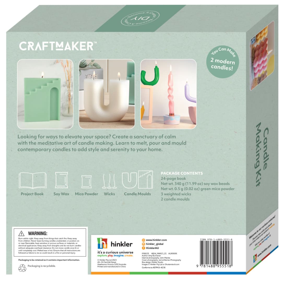Craft Maker Candle Making Kit Kmart