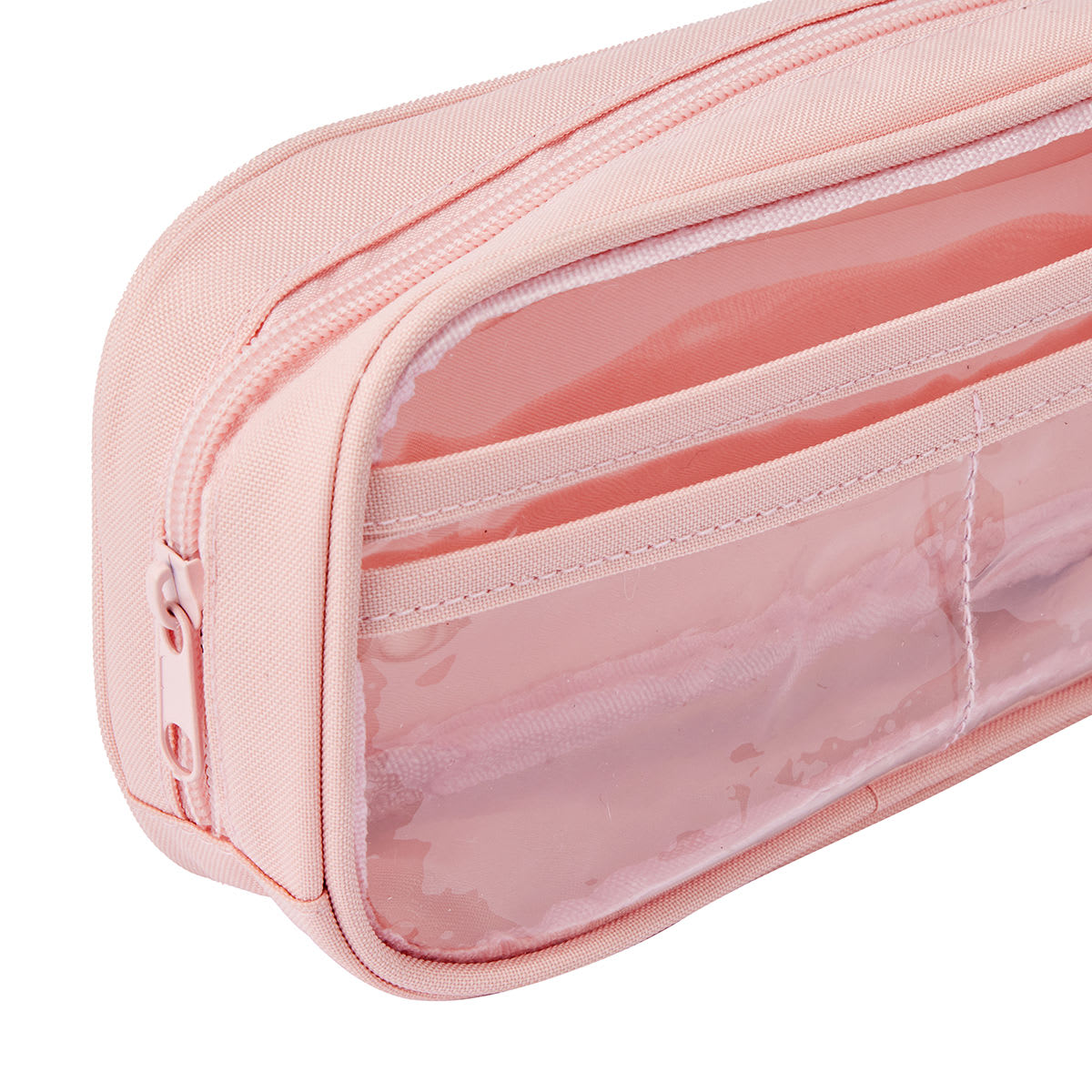 Clear Multi Compartment Pencil Case - Kmart NZ